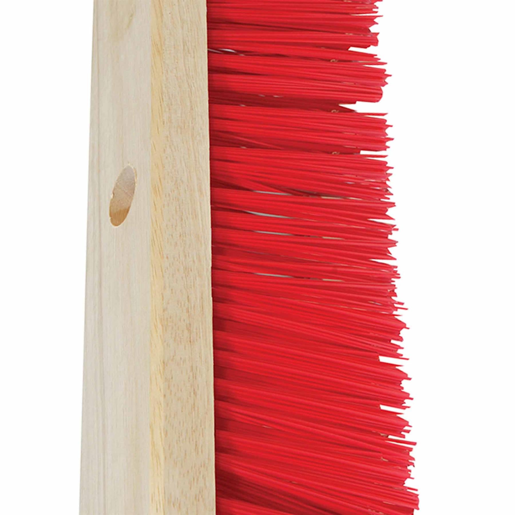 Broom Pvc 300mm (12") Indoor Outdoor Cleaning Office Home With Pvc Bristles