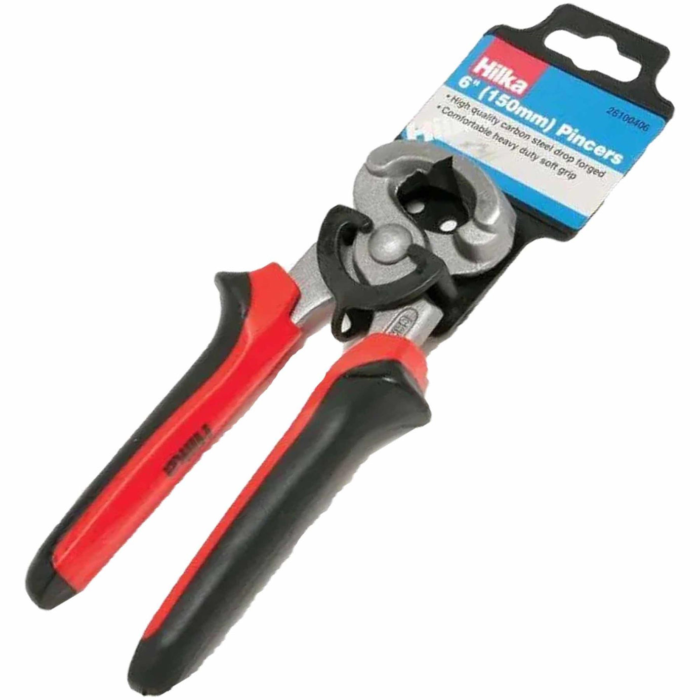 6" 150mm Carpenter Pincer Soft Grip Handle Nail Remover Tool
