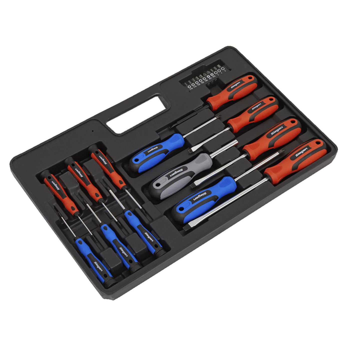 Sealey Soft Grip Screwdriver & Bit Set 23pc