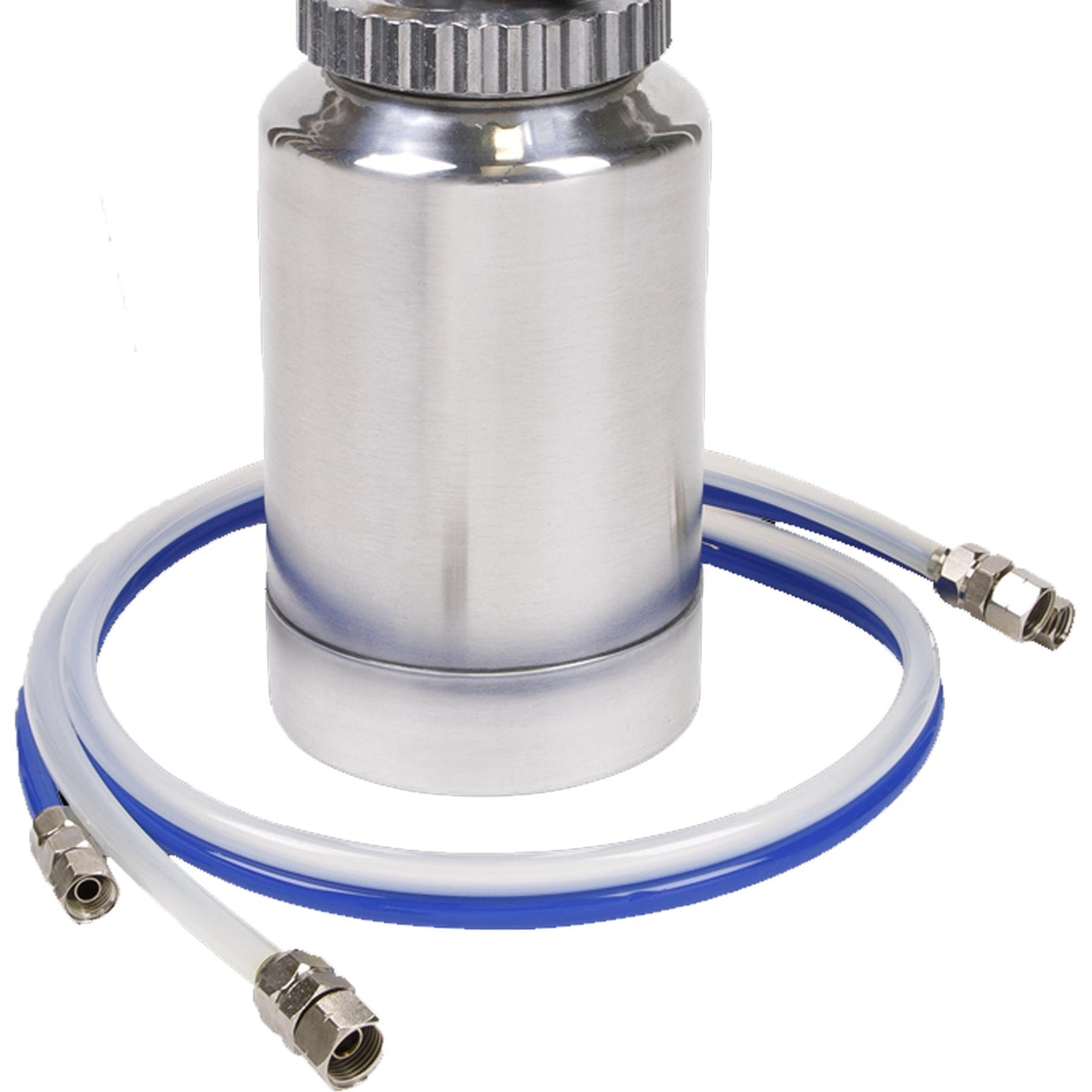 Sealey HVLP Pressure Pot System with Spray Gun & Hoses 1.7mm Set-Up