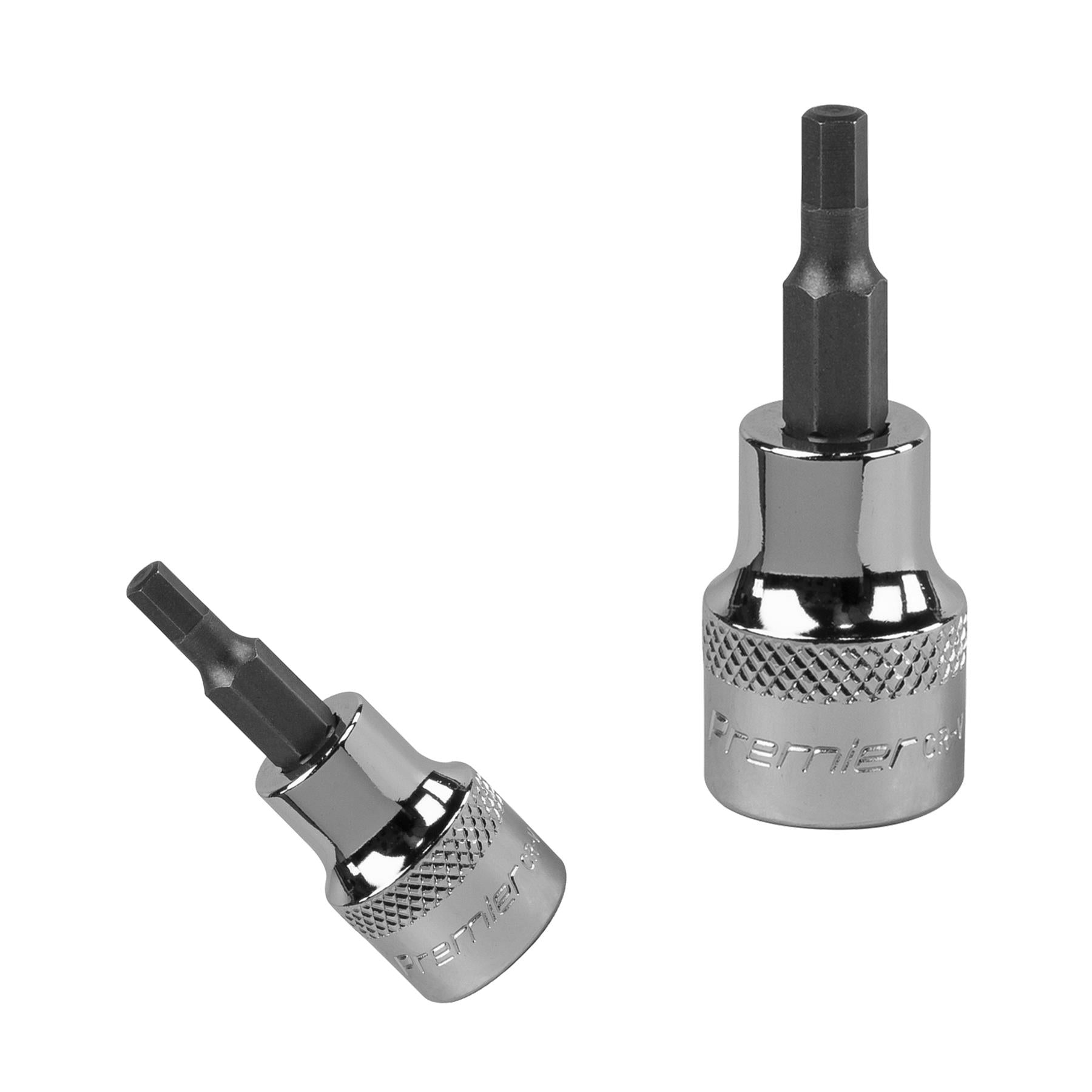 Sealey Hex Socket Bit 4mm 3/8"Sq Drive Chrome Vanadium Steel