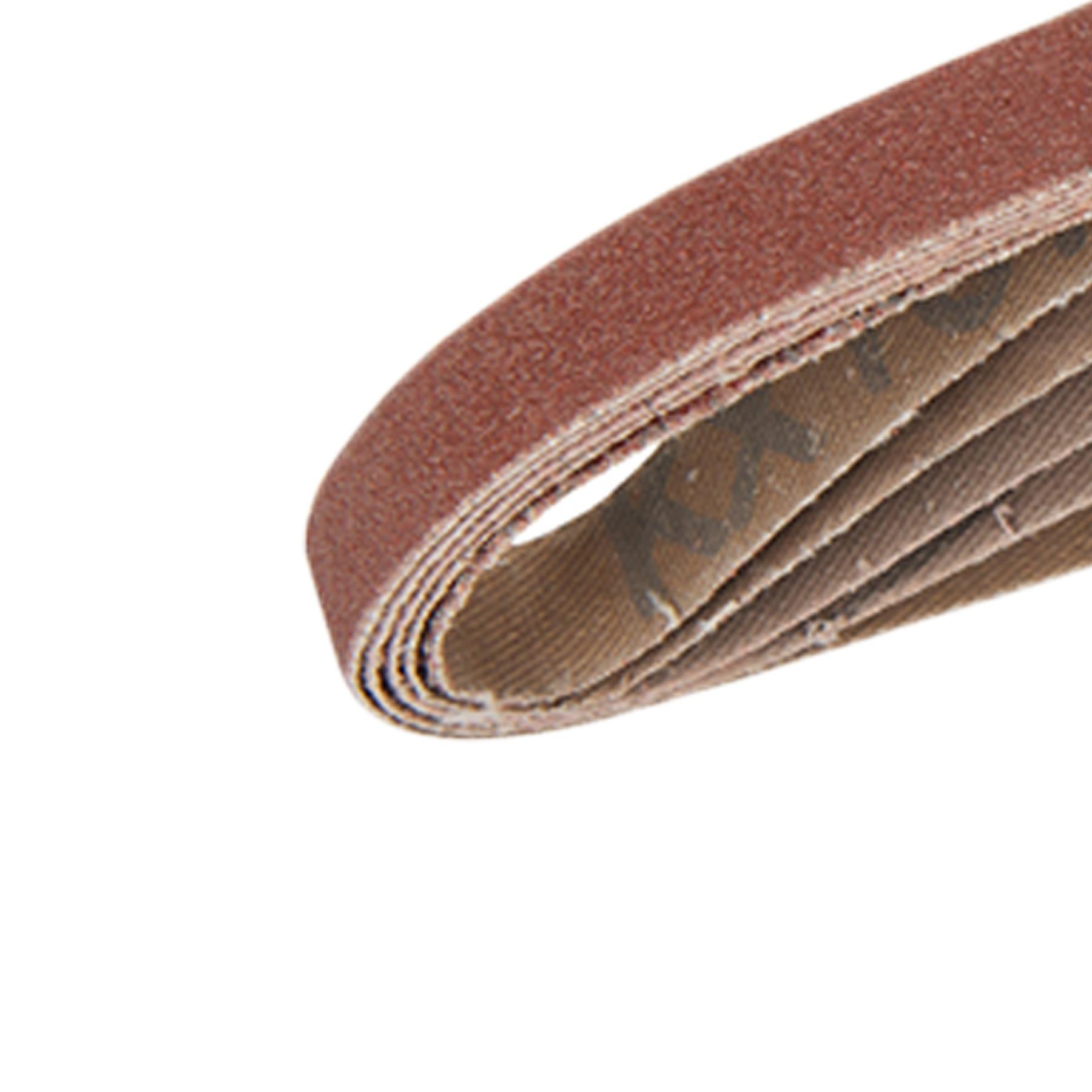 Assorted Sanding Belts 40 60 80 120 Grit 5 Pack For 10mm X 330mm Sanders