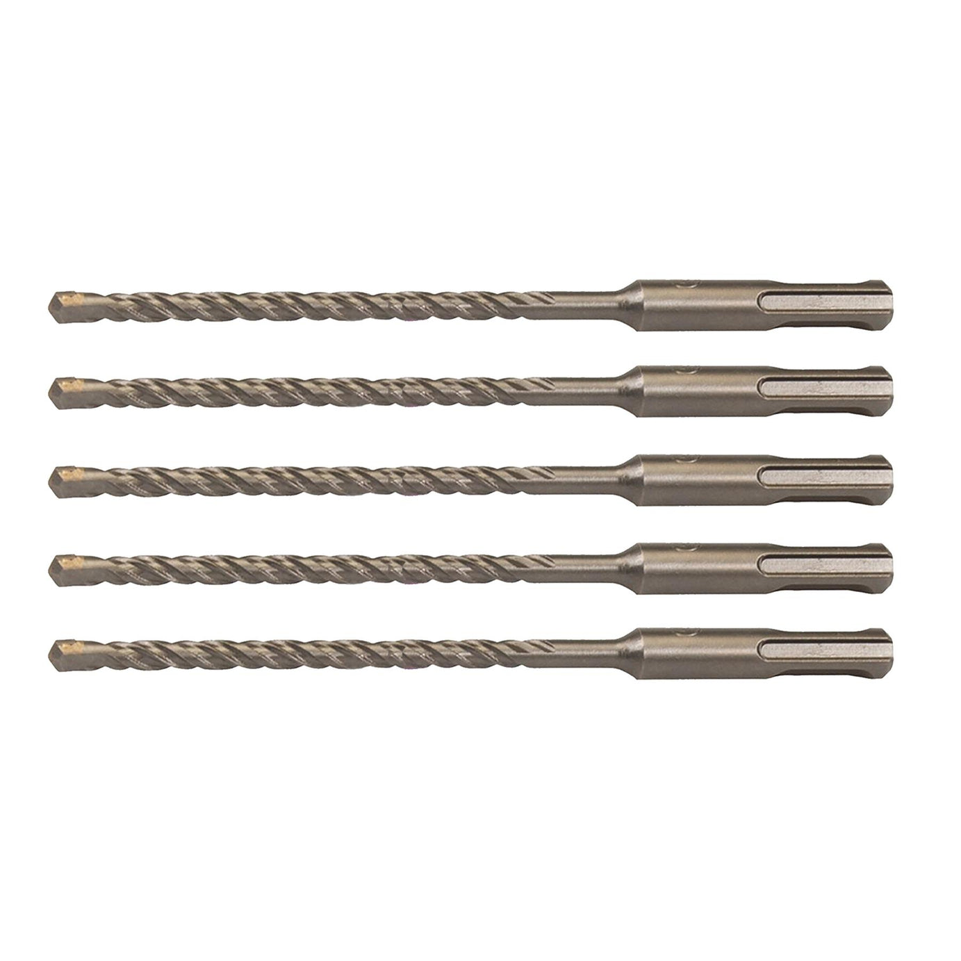 5 x SDS+ PLUS MASONRY DRILL BIT 6.5 x 160mm, TUNGSTEN CARBIDE TIP, FOR STONE CONCRETE BRICK