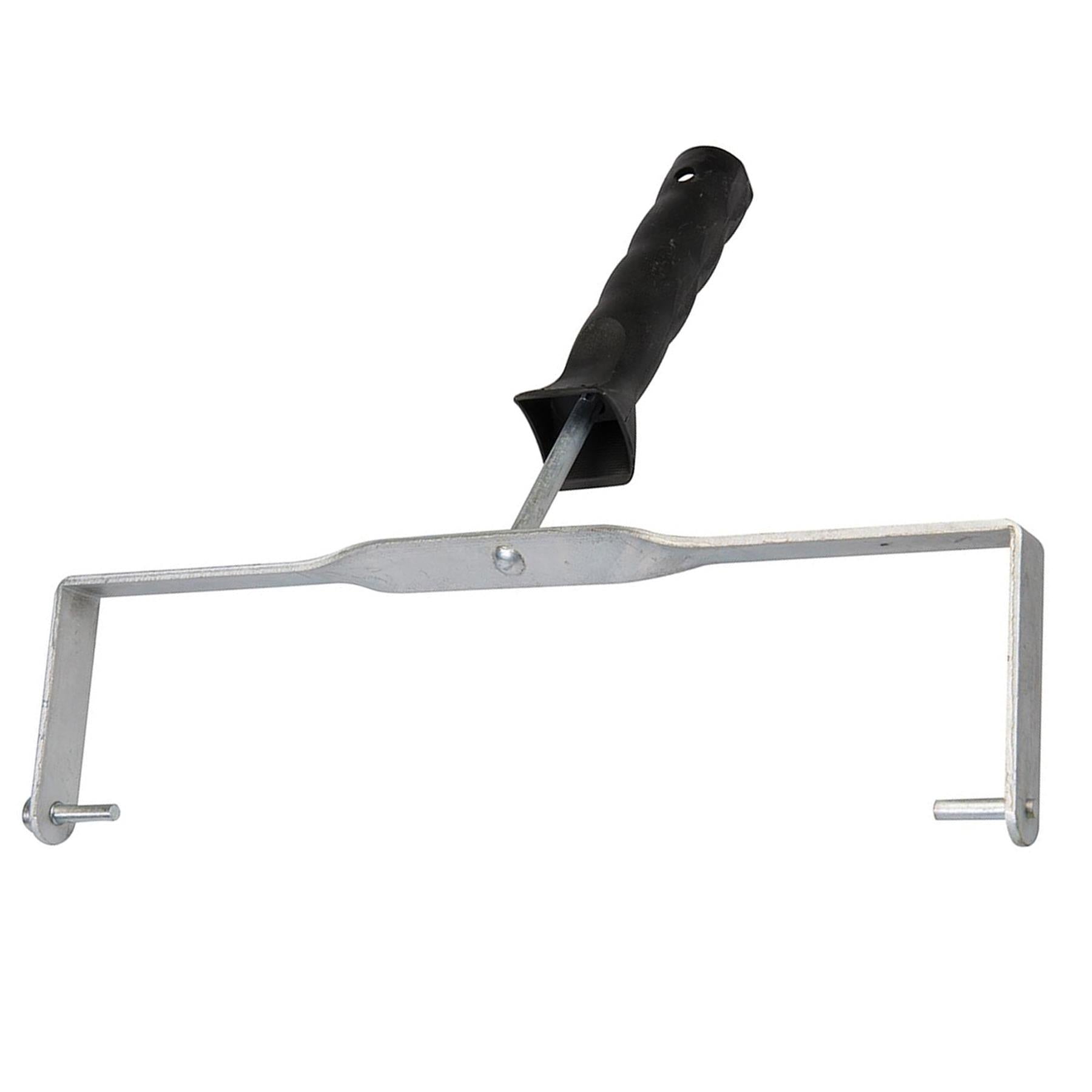 Double Arm Roller Frame For 300mm Roller Sleeves End Caps Screw-In Pin Fitting