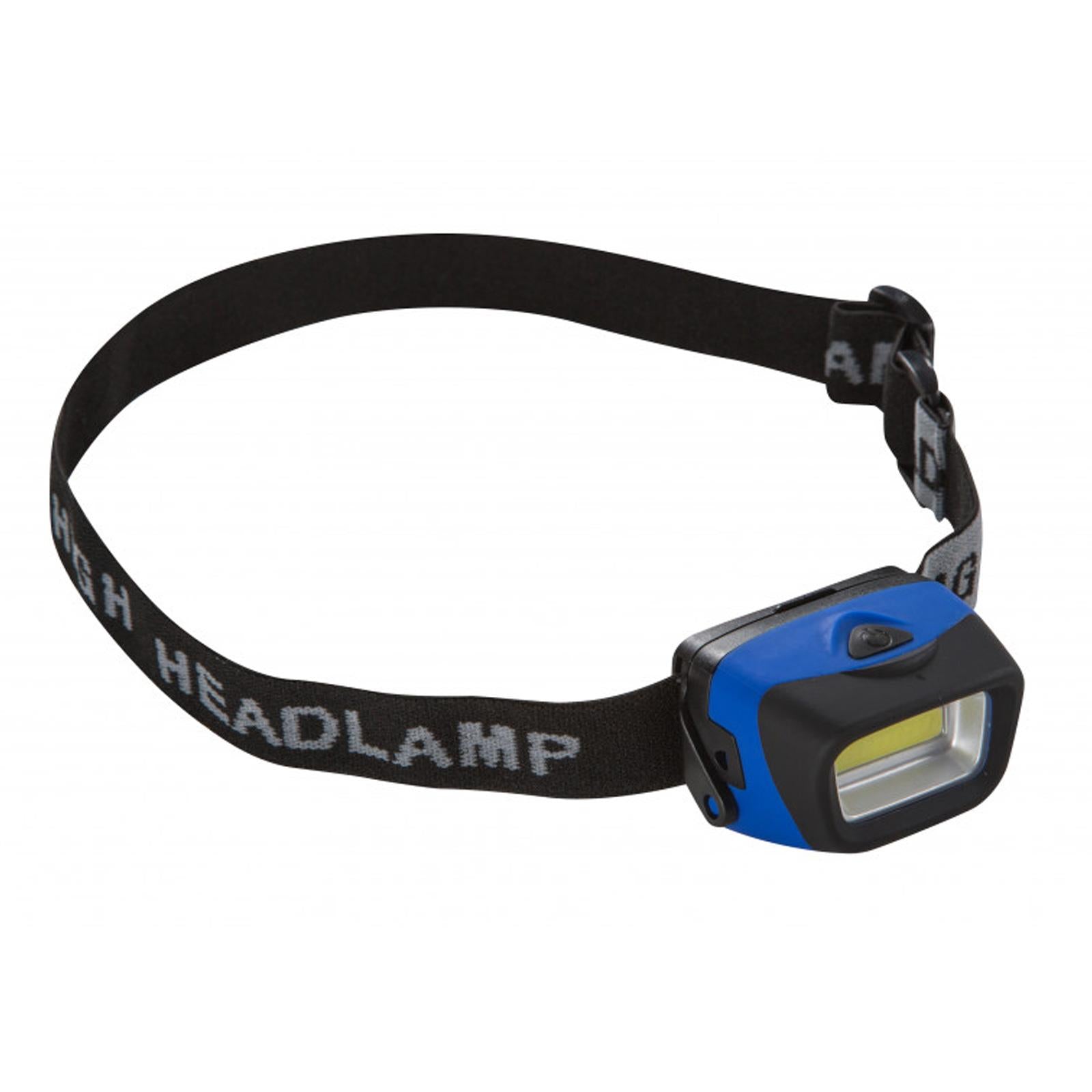 BlueSpot Headlight COB LED Ultra Bright Head Torch Mechanics 120 Lumen