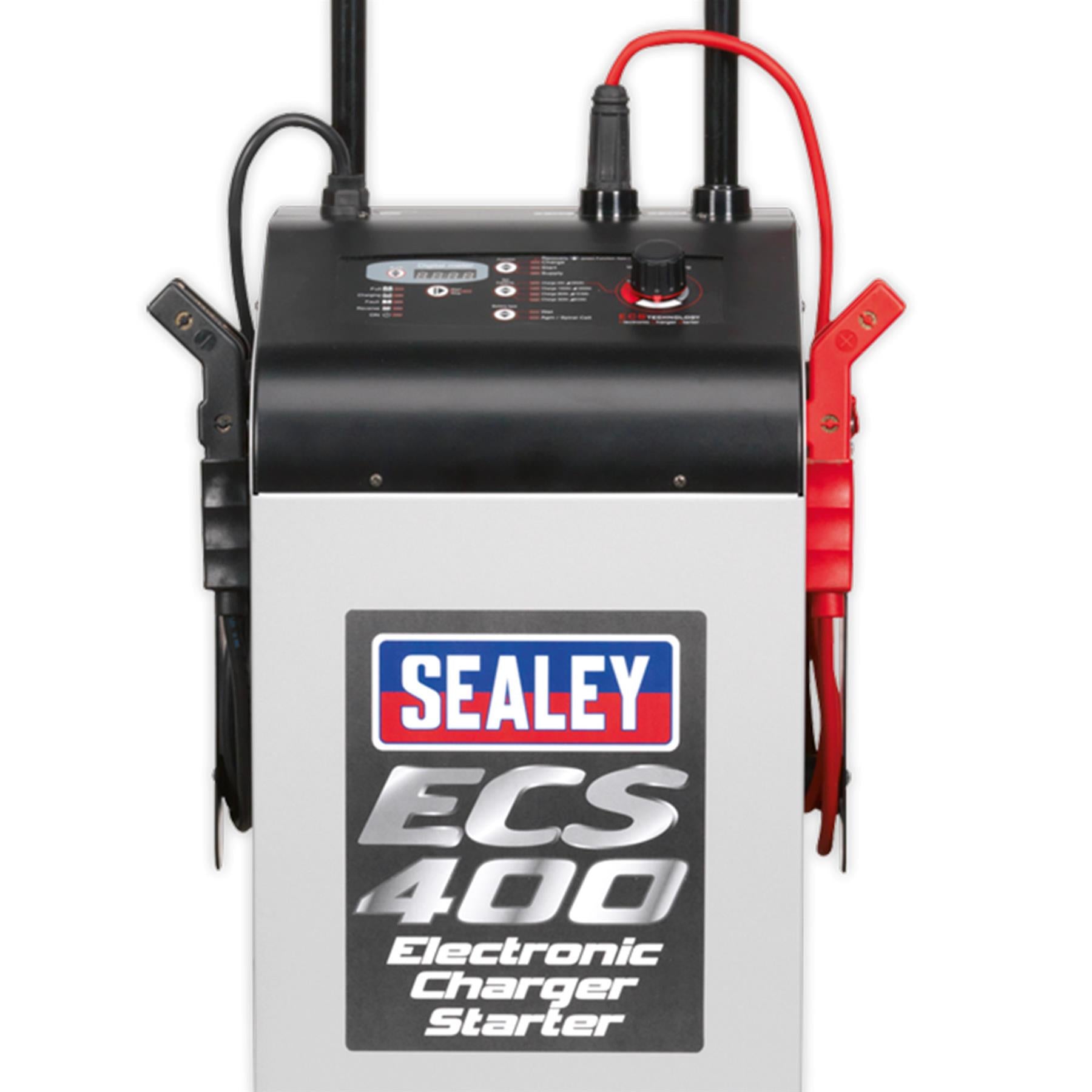 Sealey Electronic Charger Starter 75/400A 12/24V