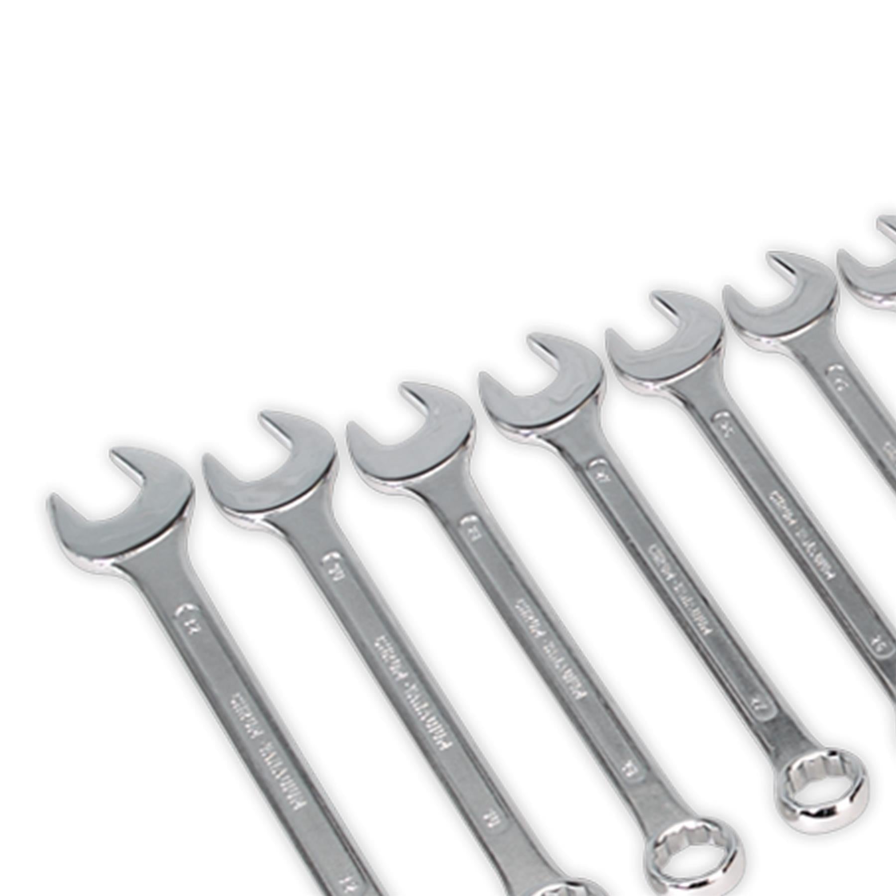 Sealey Combination Spanner Set 25pc Jumbo Metric