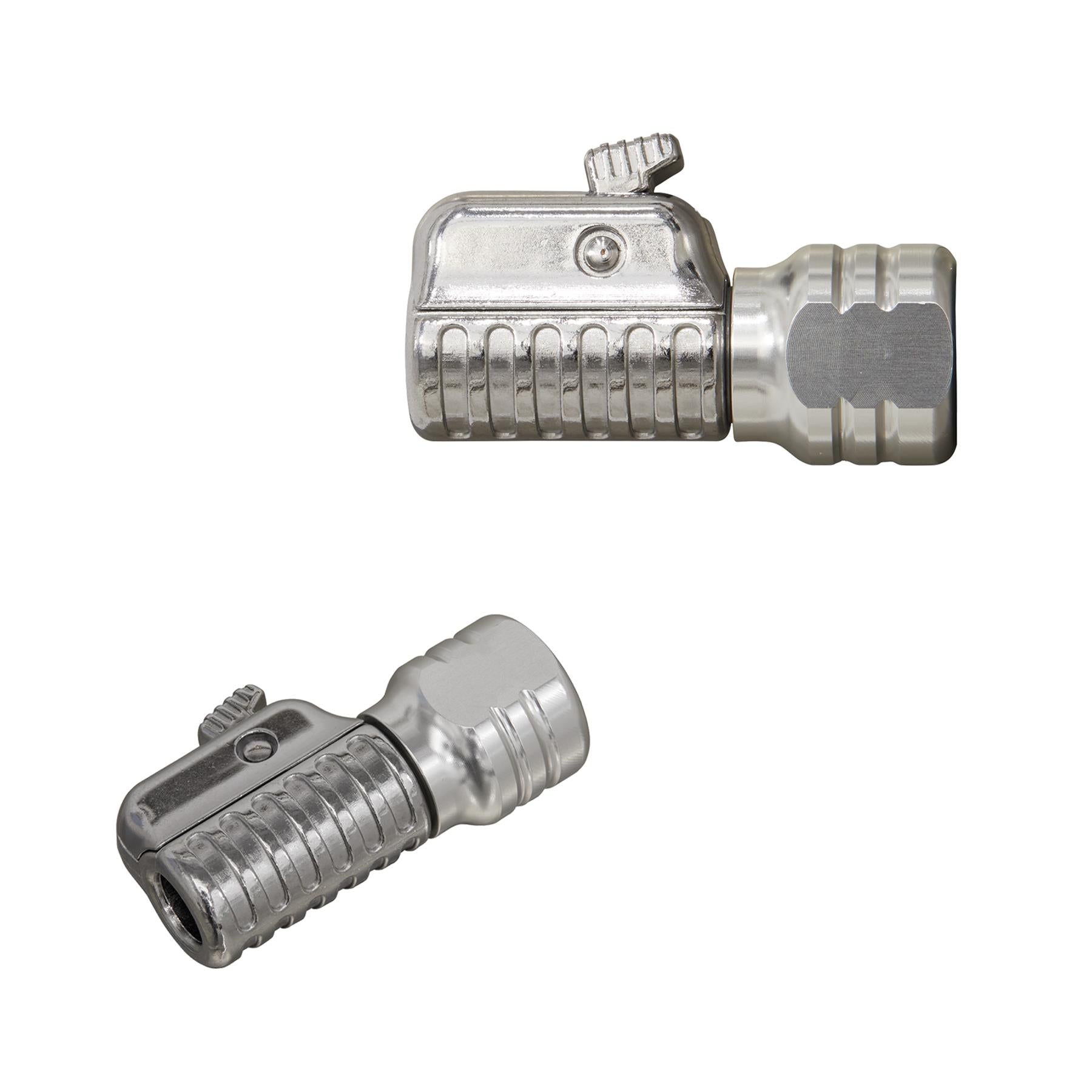 Sealey Straight Swivel Tyre Inflator Clip-On Connector 1/4"BSP(F)