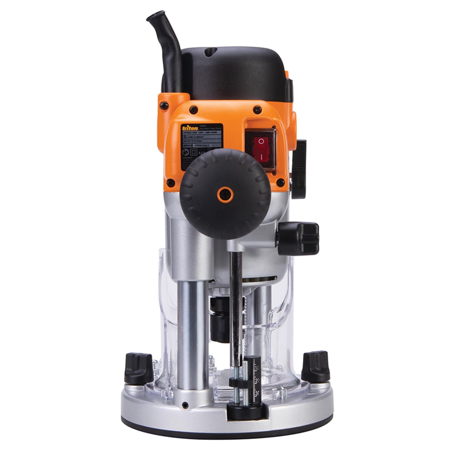 Heavy Duty TRA001 Dual Mode Precision Plunge Router 2400W Brand New DIY