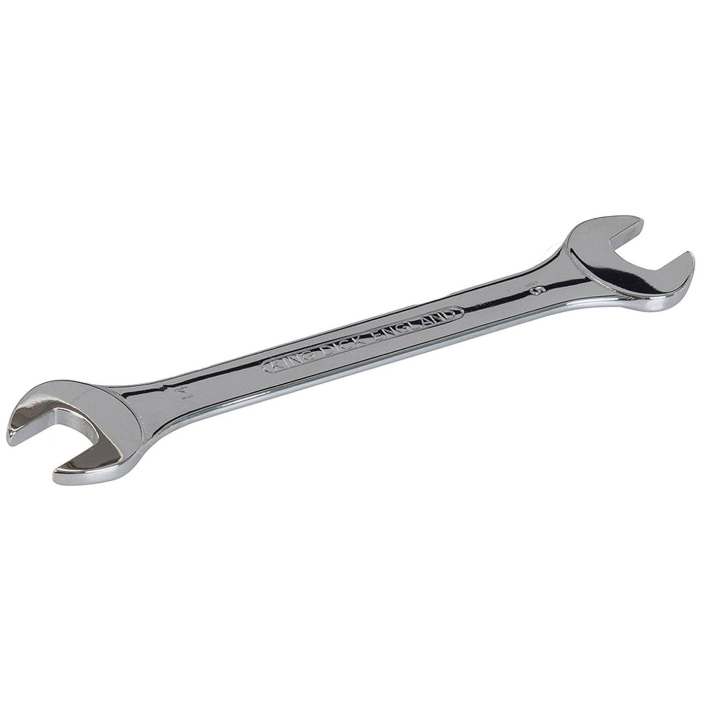 King Dick Open Ended Fully Chromed Spanner Fixed Head Wrench Metric 14mm - 15mm