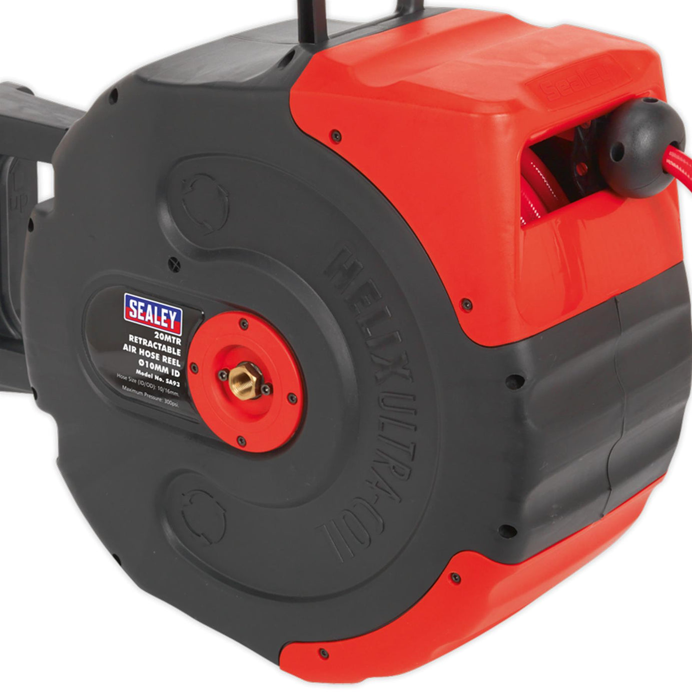 Sealey Retractable Air Hose Reel 20m 10mm ID  Garage Workshop DIY