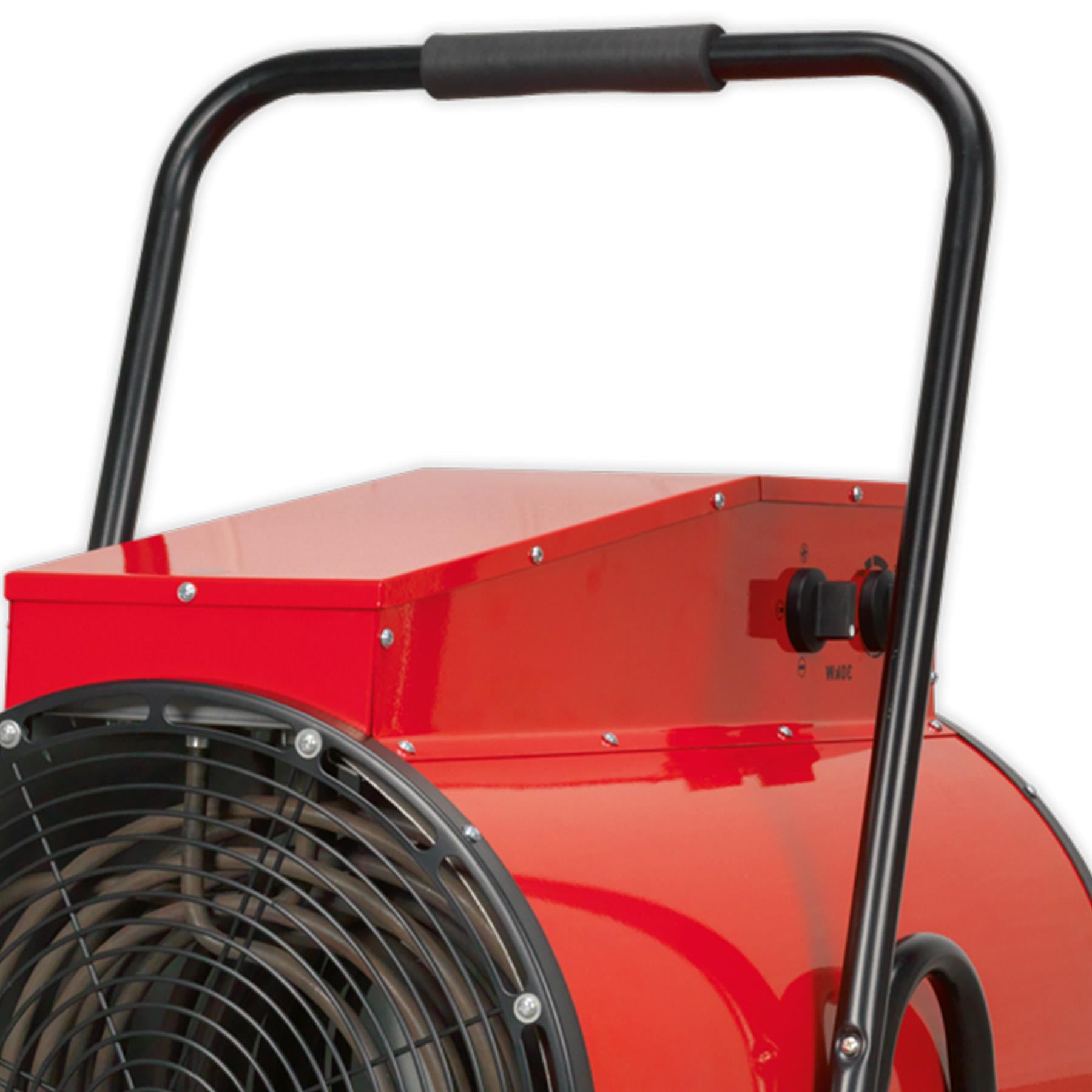 Sealey Industrial Fan Heater 30kW 415V 3ph Auto cooling system