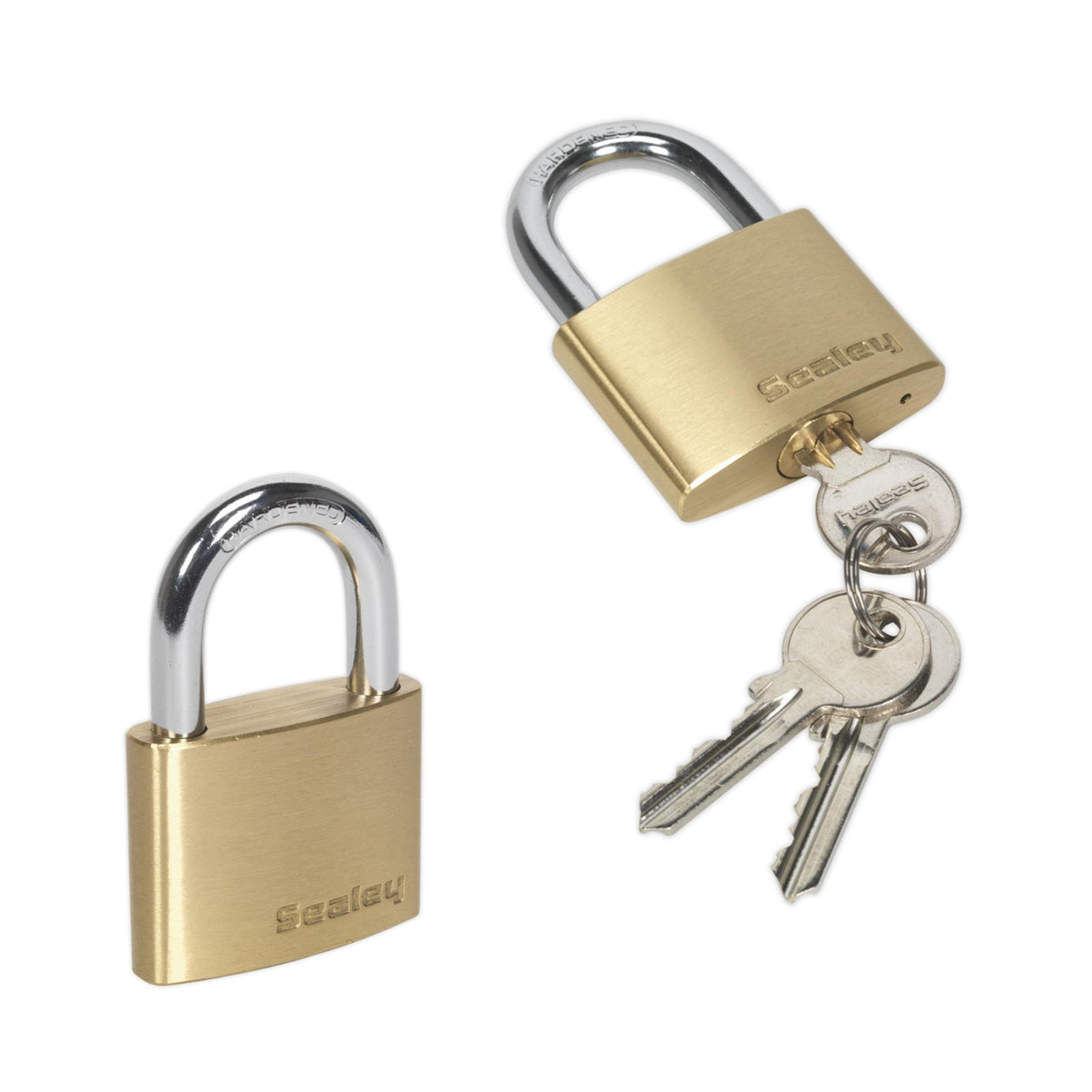 Sealey Brass Body Padlock 50mm