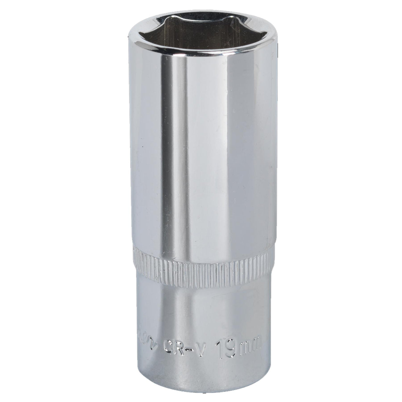 Sealey WallDrive Socket 19mm Deep 3/8"Sq Drive Fully Polished