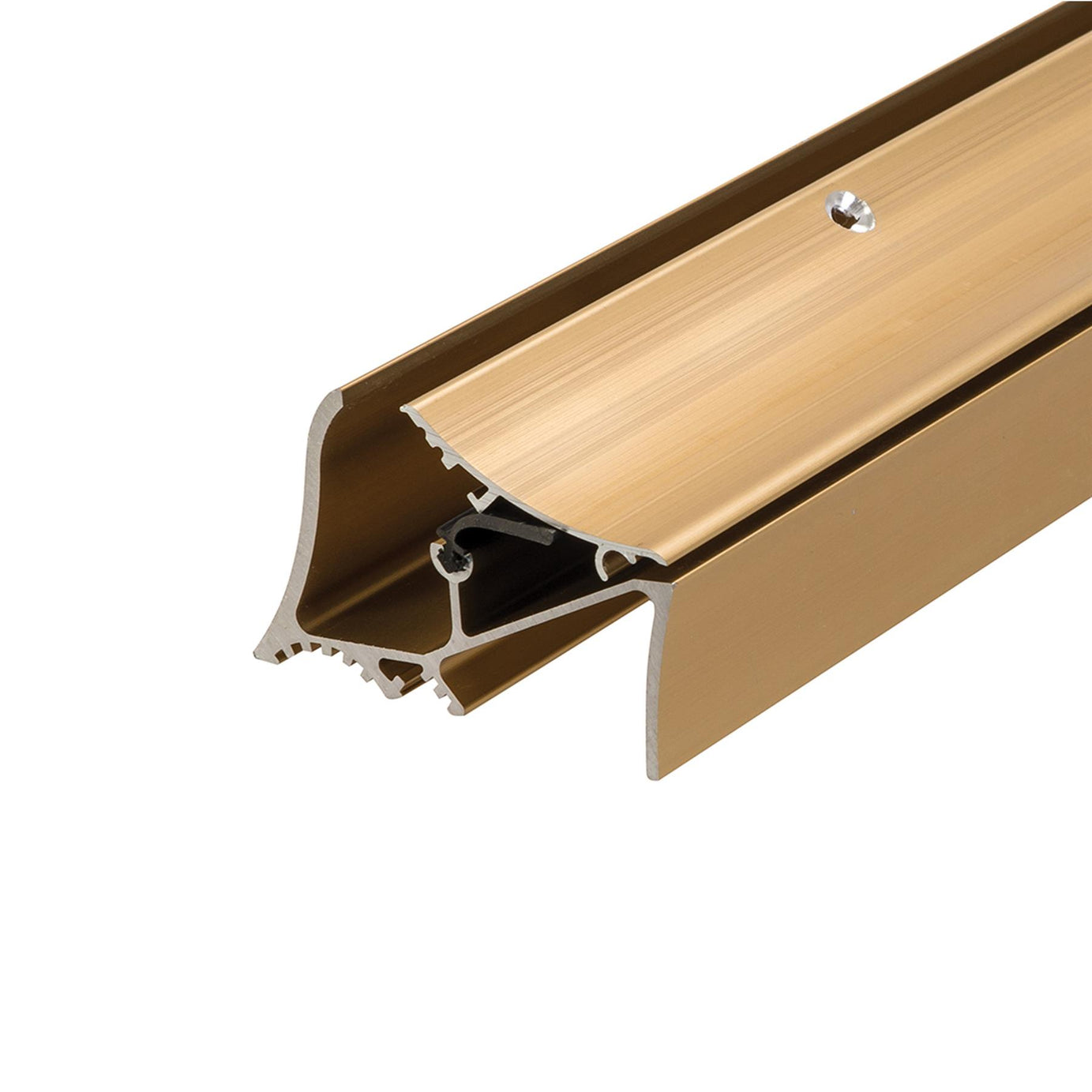 Superseal Threshold Sill Rubber Rain Draught Excluder Door Seal-Gold