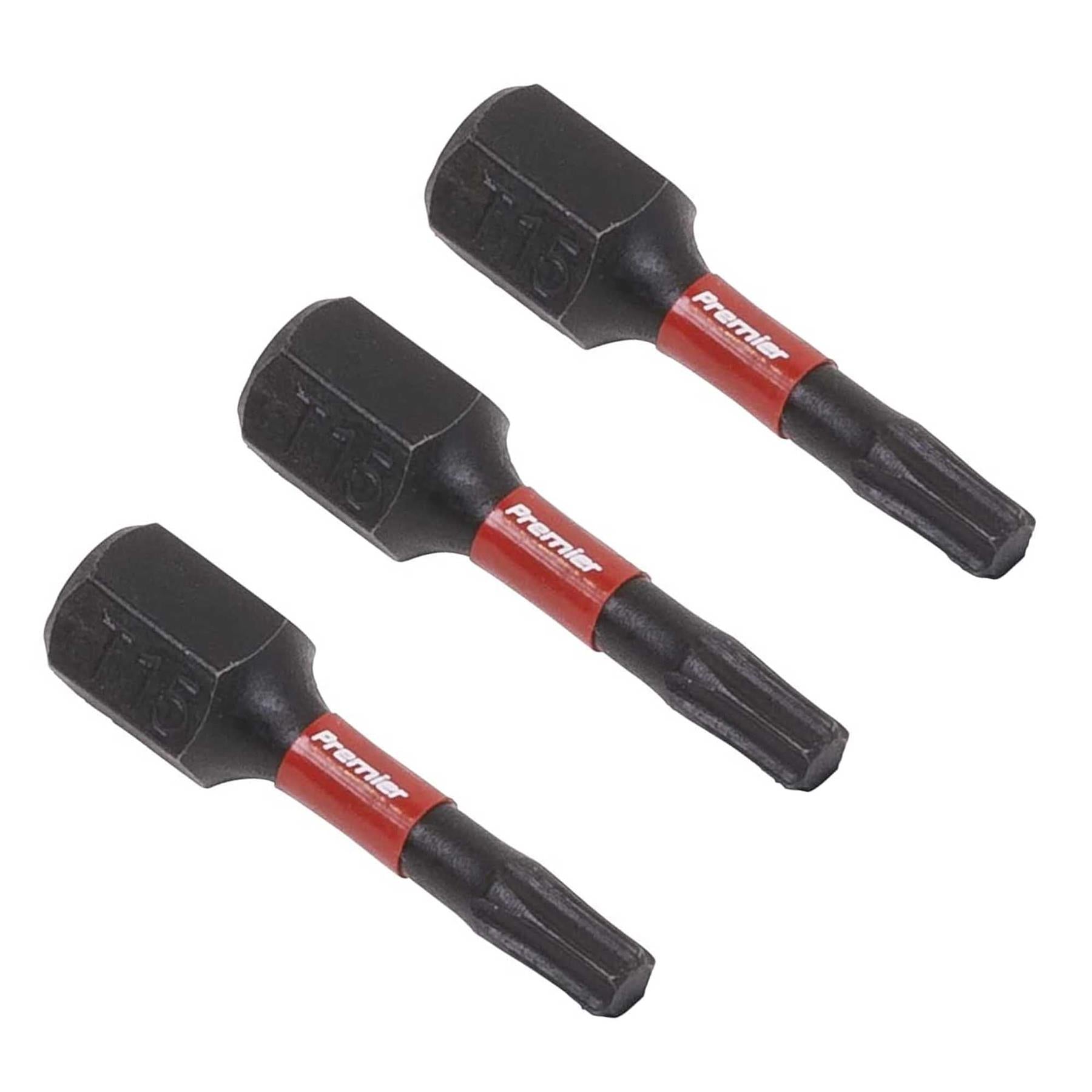 TRX-Star* T15 Impact Power Tool Bits 25mm - 3pc