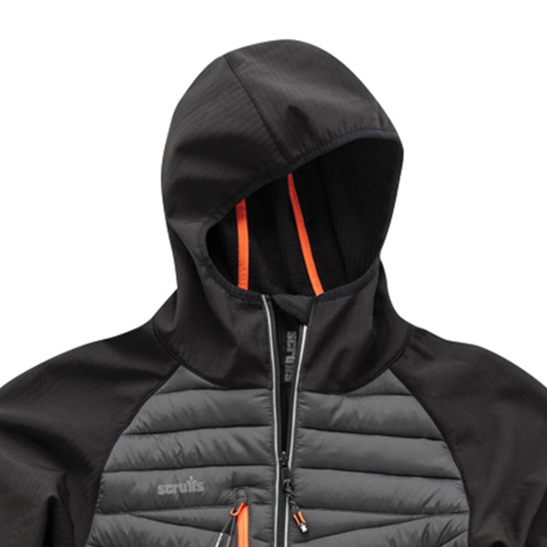 Scruffs Trade Thermo Jacket New 4 Way Flex Winter Coat- XLarge , Black