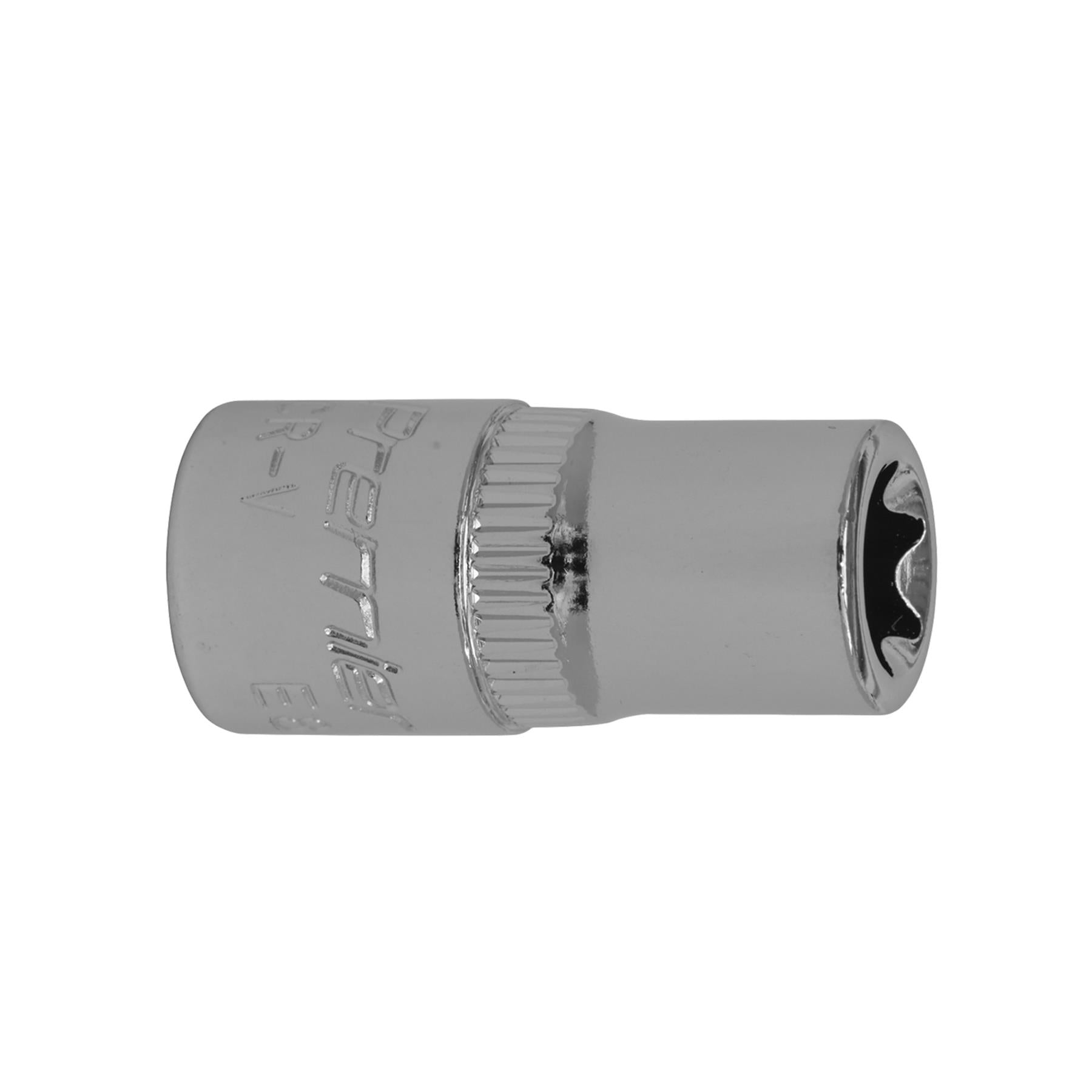 Sealey TRX-Star* Socket E8 1/4"Sq Drive forged Chrome Vanadium Steel