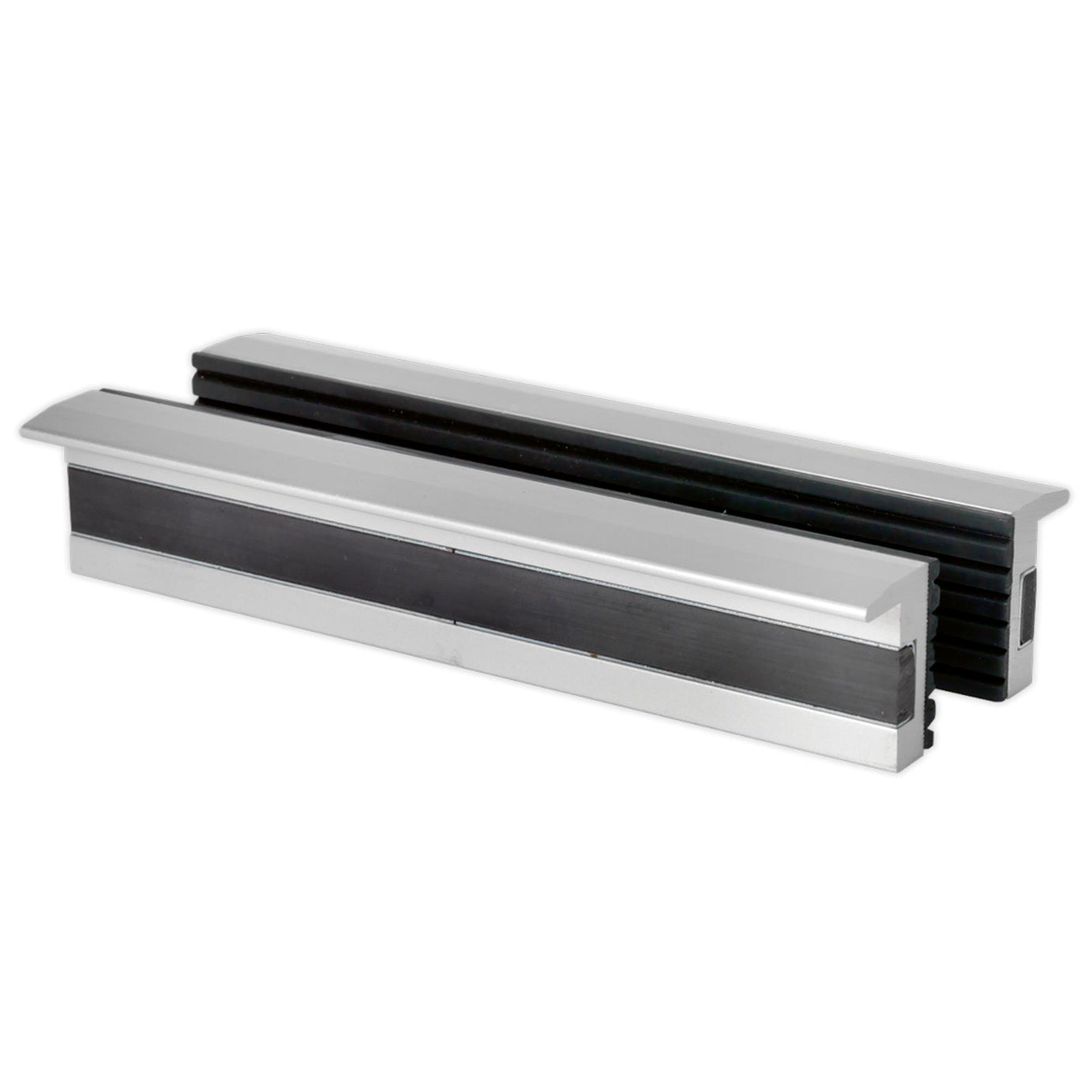 Soft Jaws for Vices - 150mm Aluminium body with soft rubber Sealey