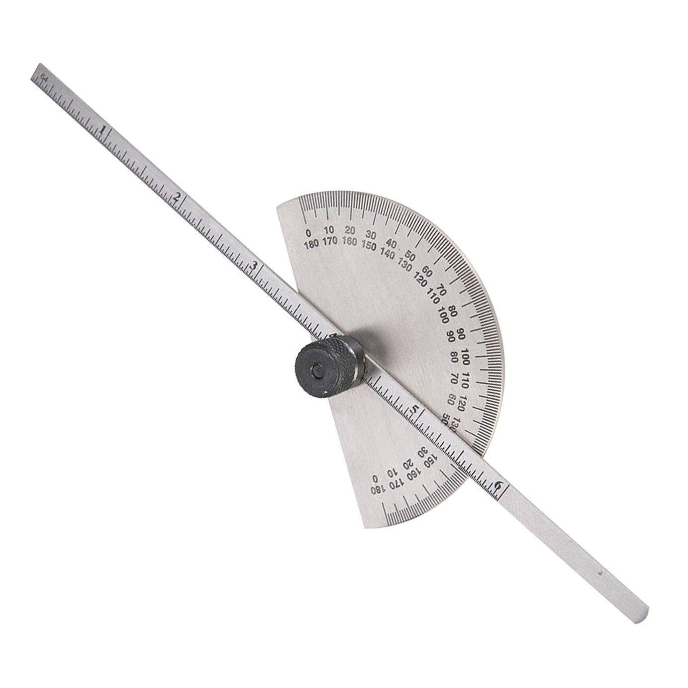 Protractor With Depth Gauge Scale 150mm Suitable For Angle Measurement
