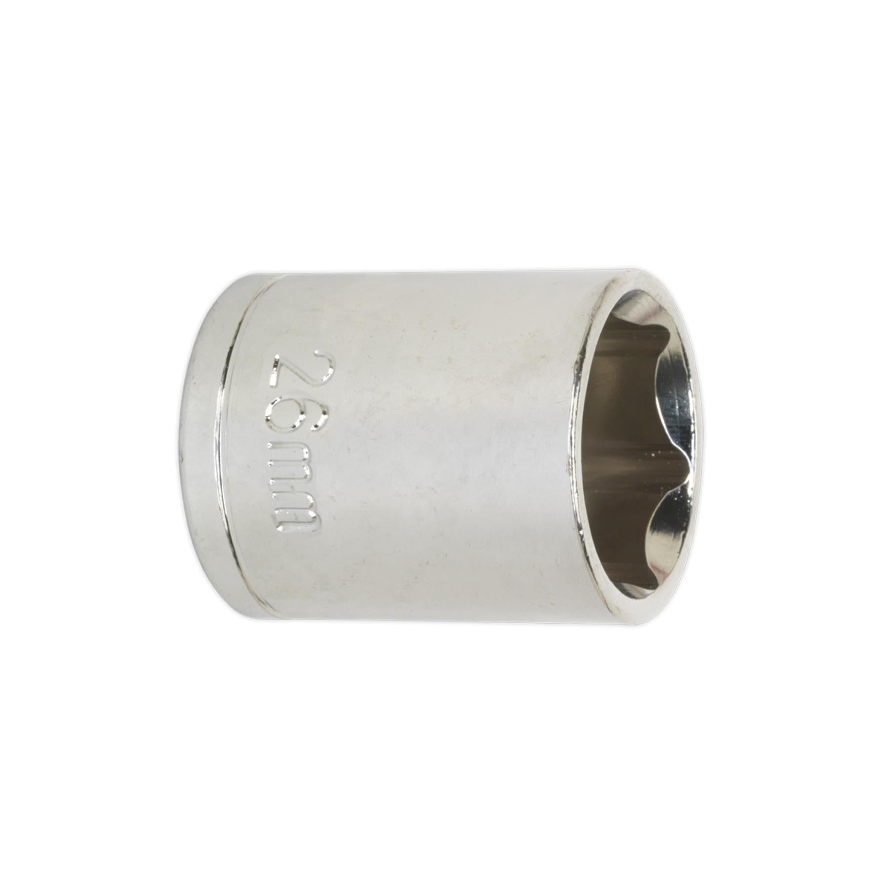 Sealey WallDrive Socket 26mm 1/2"Sq Drive