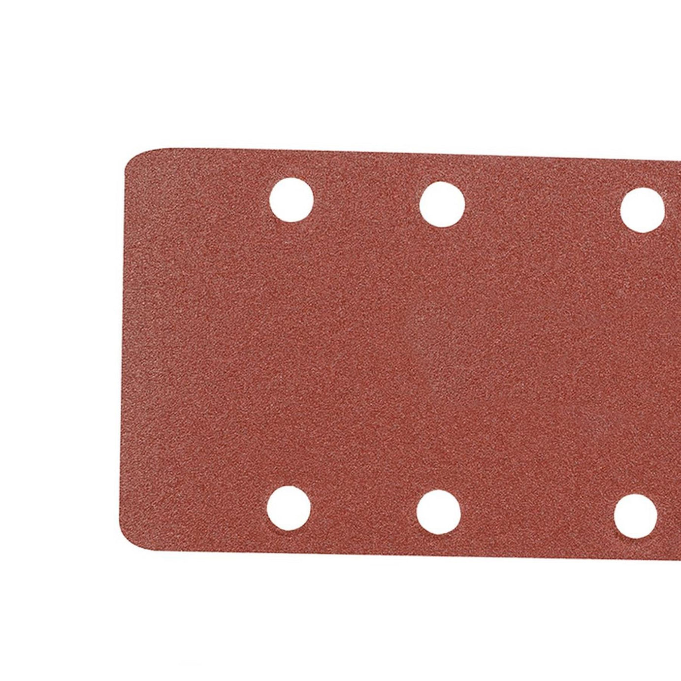 1/2 Punched Sanding Sheets 10Pk Grit 60 Hook & Loop Aluminium Oxide Construction