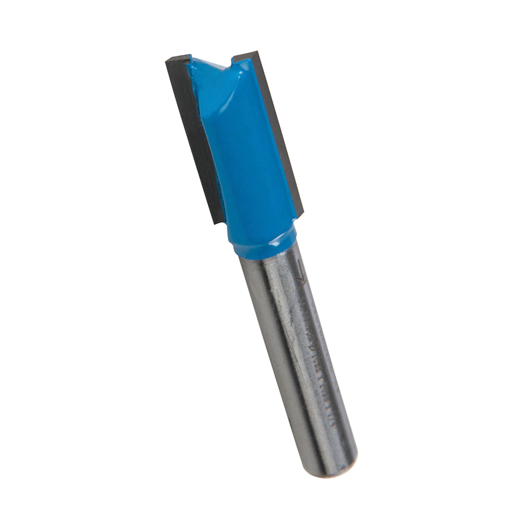 1/4" Shank Straight Metric Router Bits 
