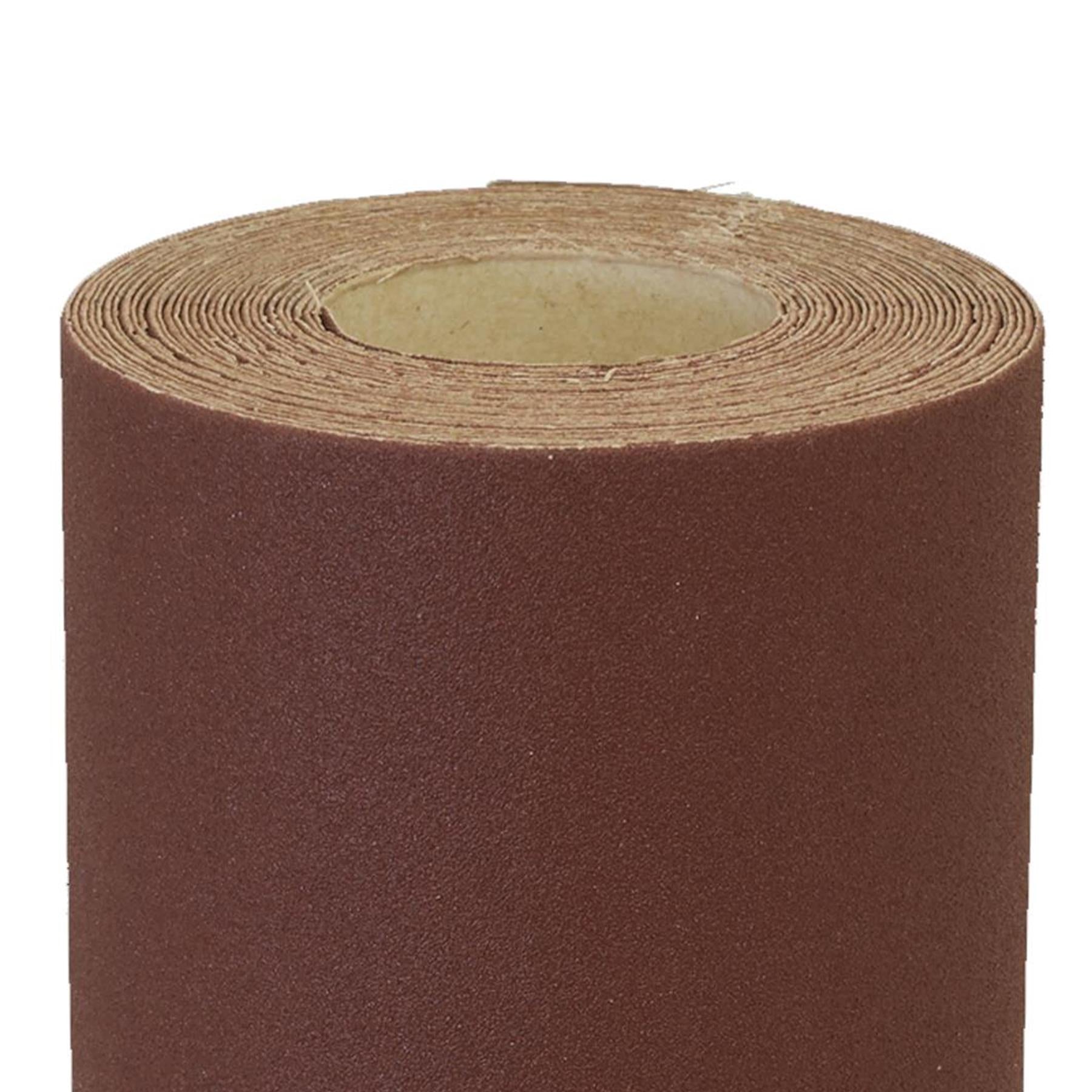 Production Sanding Roll 115mm x 5m - Fine 120Grit Sealey