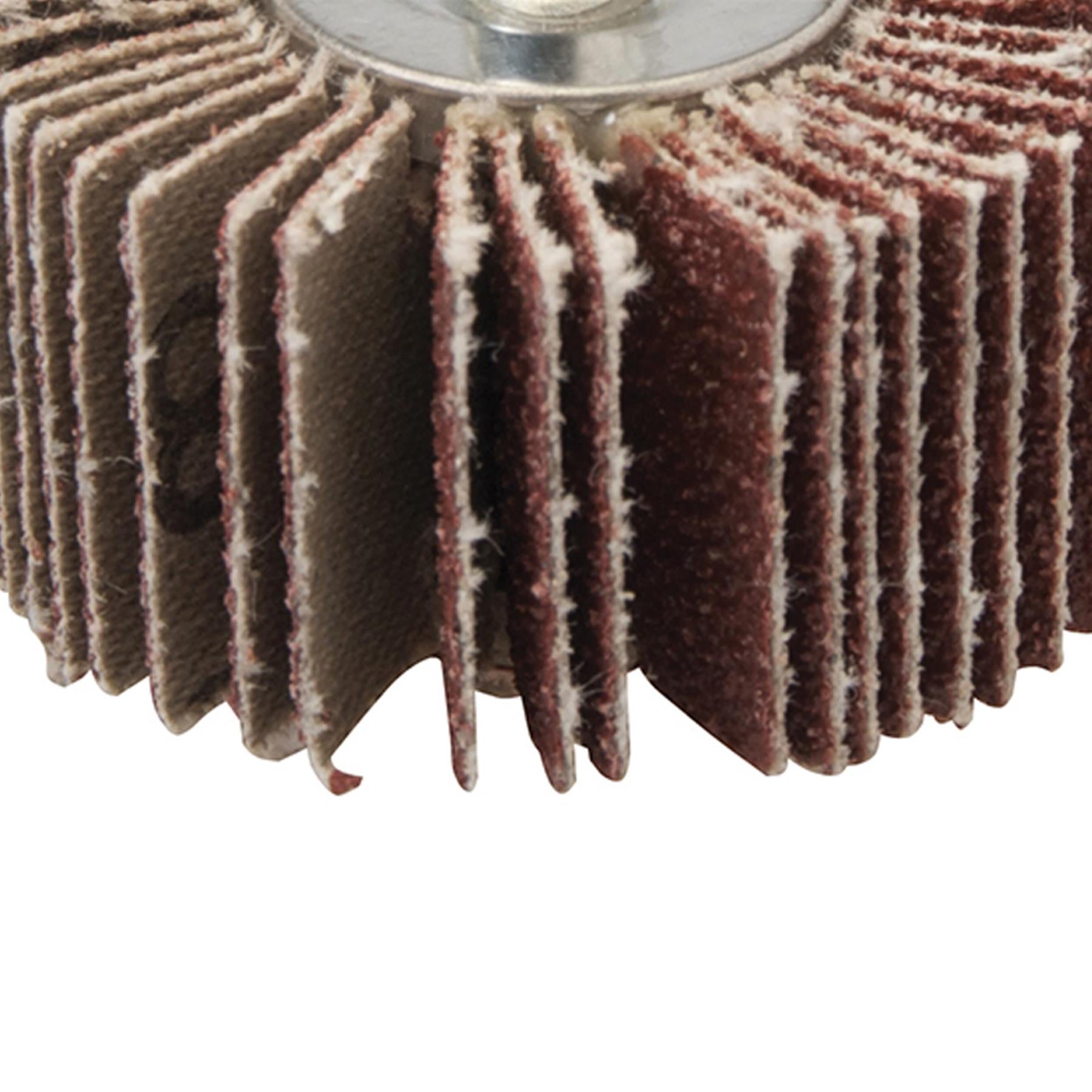Flap Wheel Power Disc 40mm Sanding Abrasive DIY - 80 Grit High Quality