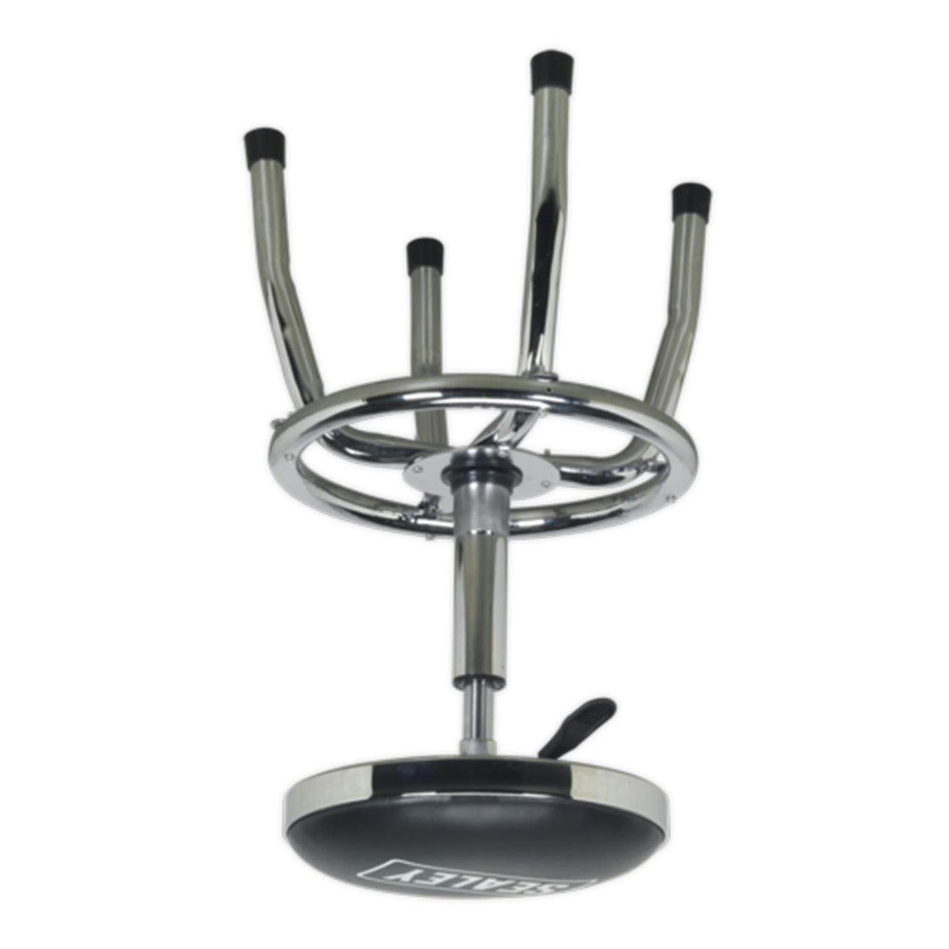 Sealey Workshop Stool Heavy-Duty Pneumatic Adjustable Height Swivel Seat