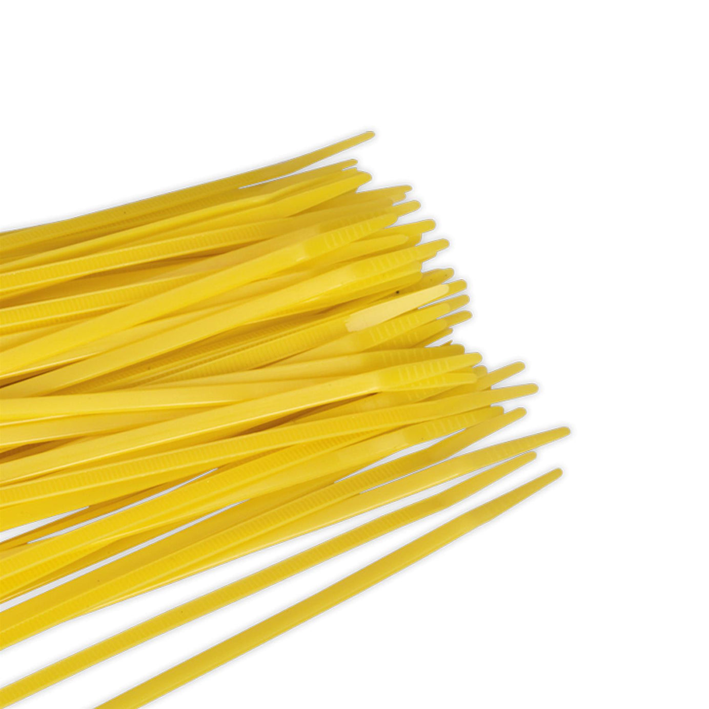 Sealey Cable Tie 200 x 4.4mm Yellow Pack of 100