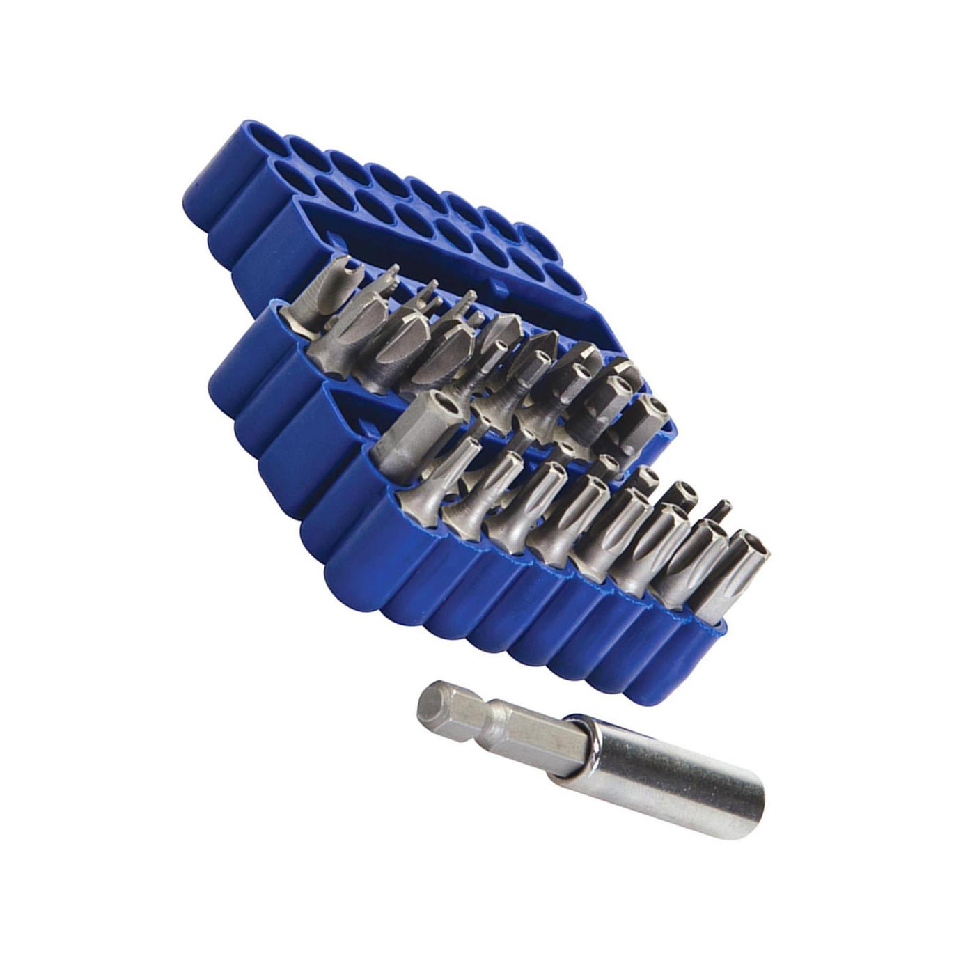New 33Pc Security Magnetic Bit Set Screwdriver Holder Torx Hex Star