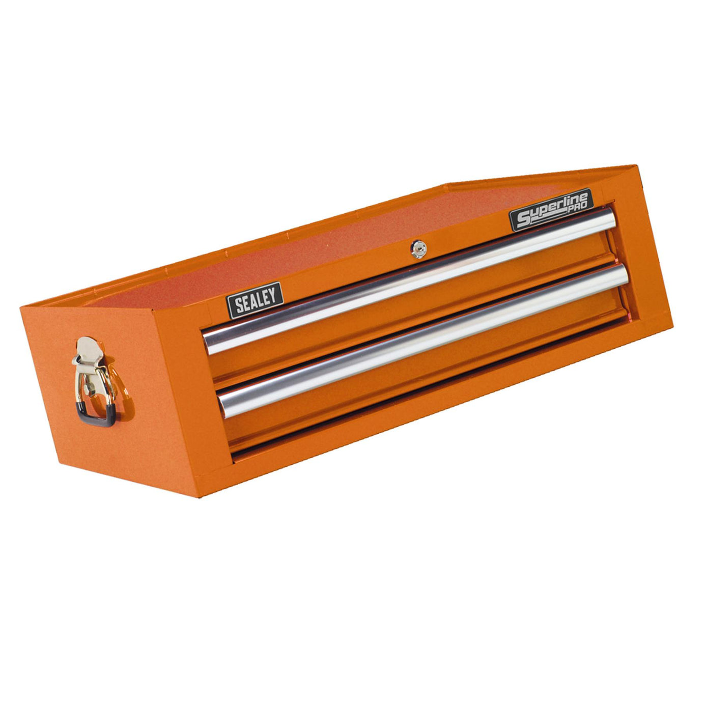 Sealey Mid-Box 2 Drawer with Ball Bearing Slides - Orange