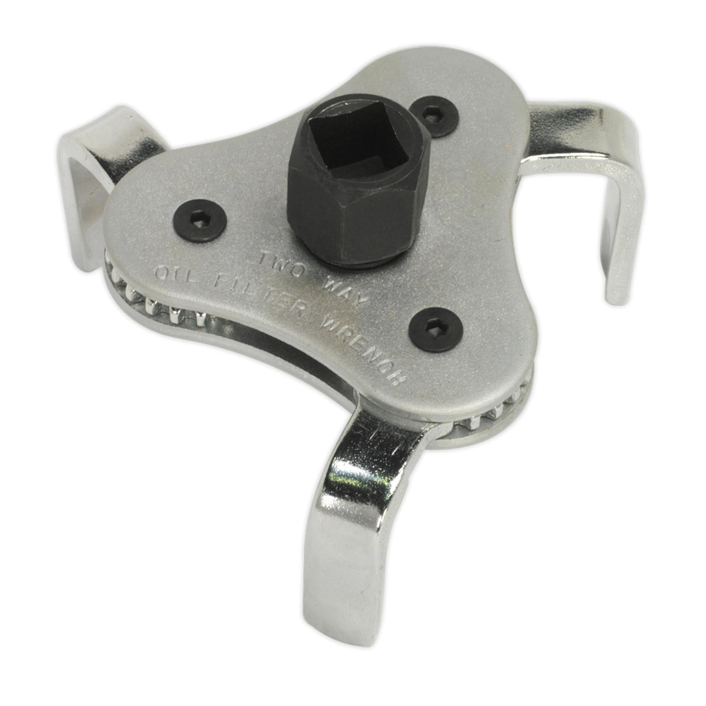 Sealey Oil Filter Claw Wrench 63-103mm Capacity 3/8" & 1/2"Sq Driv