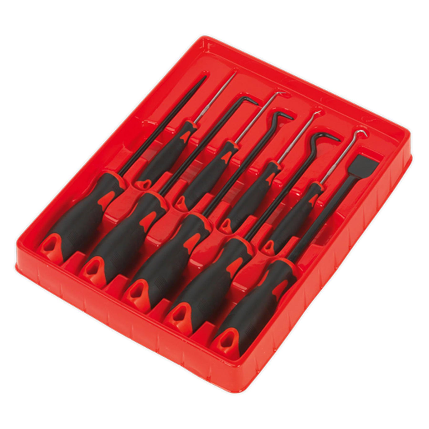 Sealey 9pc Scraper & Pick Hook Set O Ring Seal Gasket Scraping Hose Removal Tool