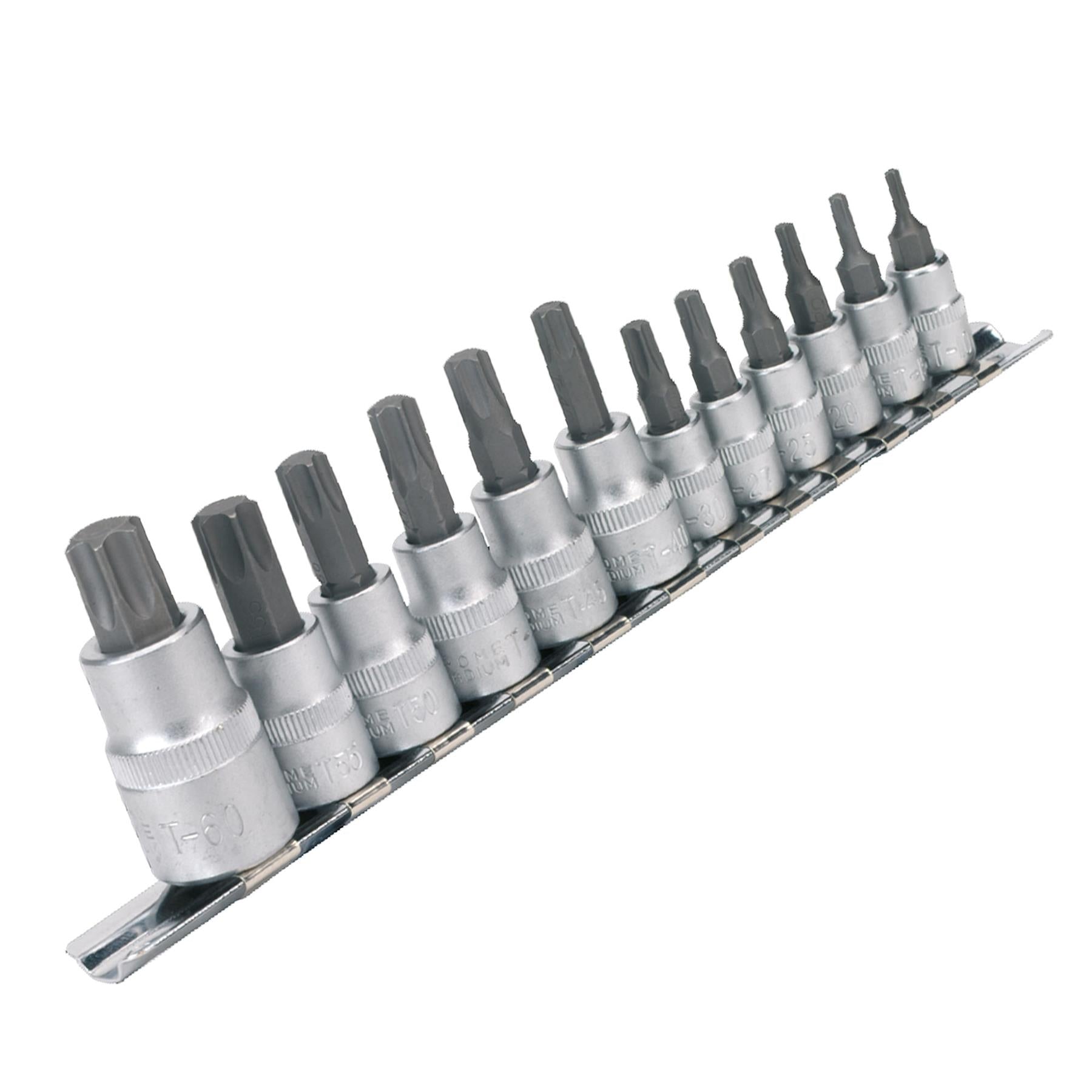 Sealey TRX-Star* Socket Bit Set 12pc 1/4", 3/8" & 1/2"Sq Drive