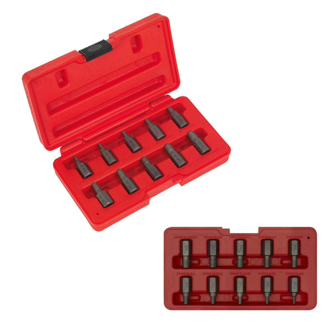 Sealey Multi Spline Screw Extractor Set 10pc