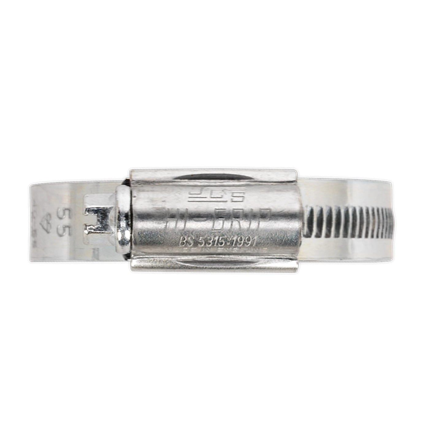 Sealey HI-GRIP Hose Clip Zinc Plated �60-80mm Pack of 10