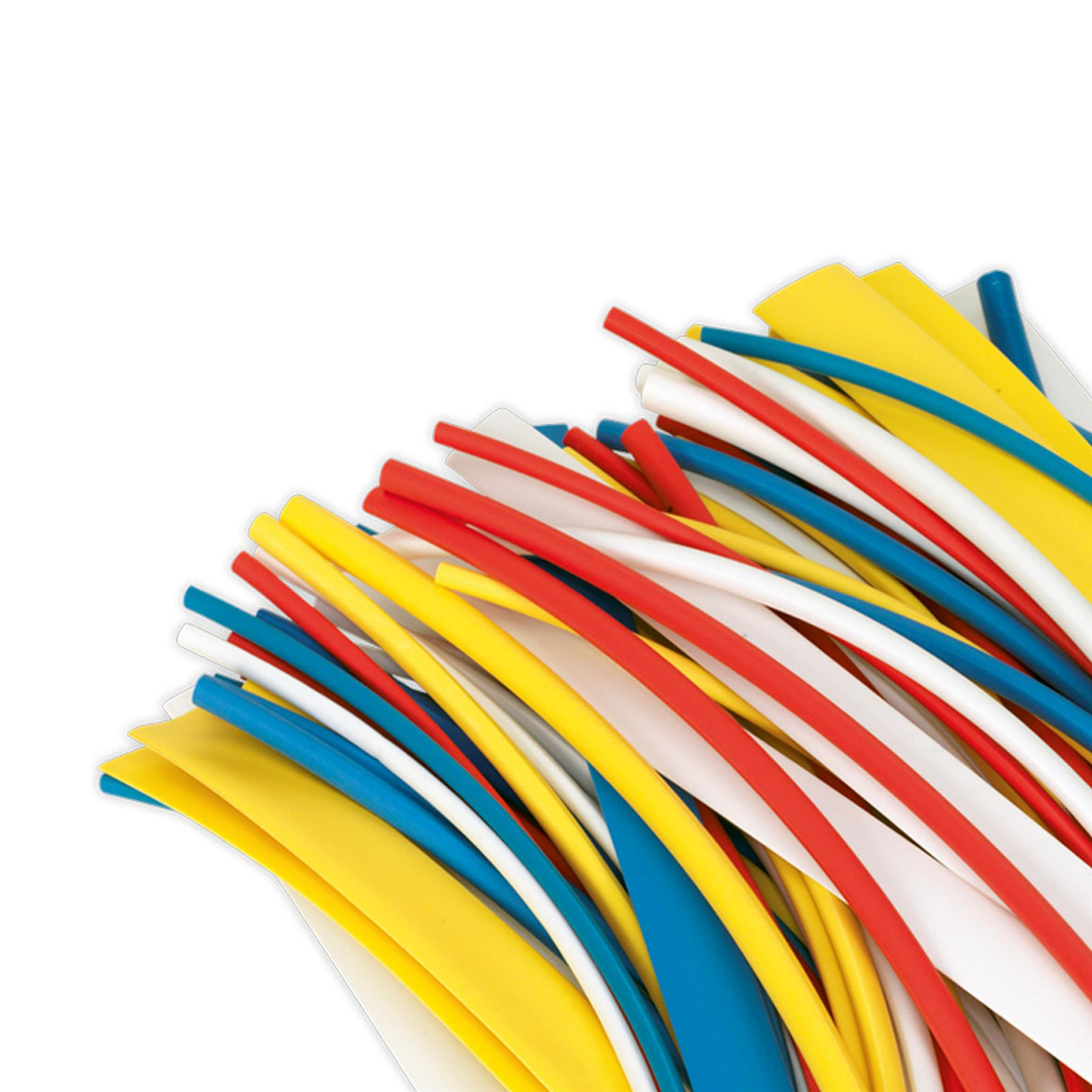 Sealey Heat Shrink Tubing Mixed Colours 200mm 100pc