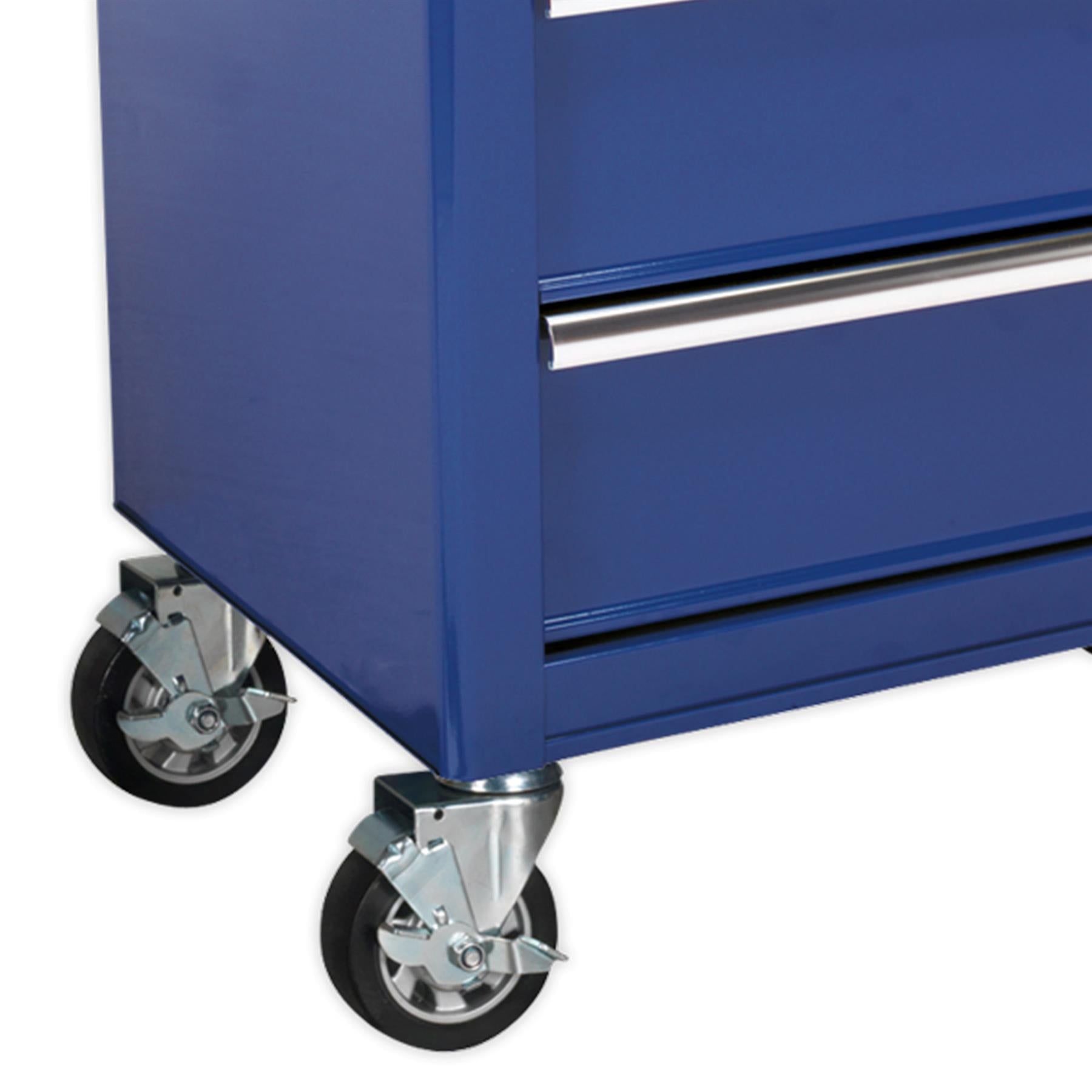 Sealey Rollcab 7 Drawer with Ball Bearing Slides - Blue