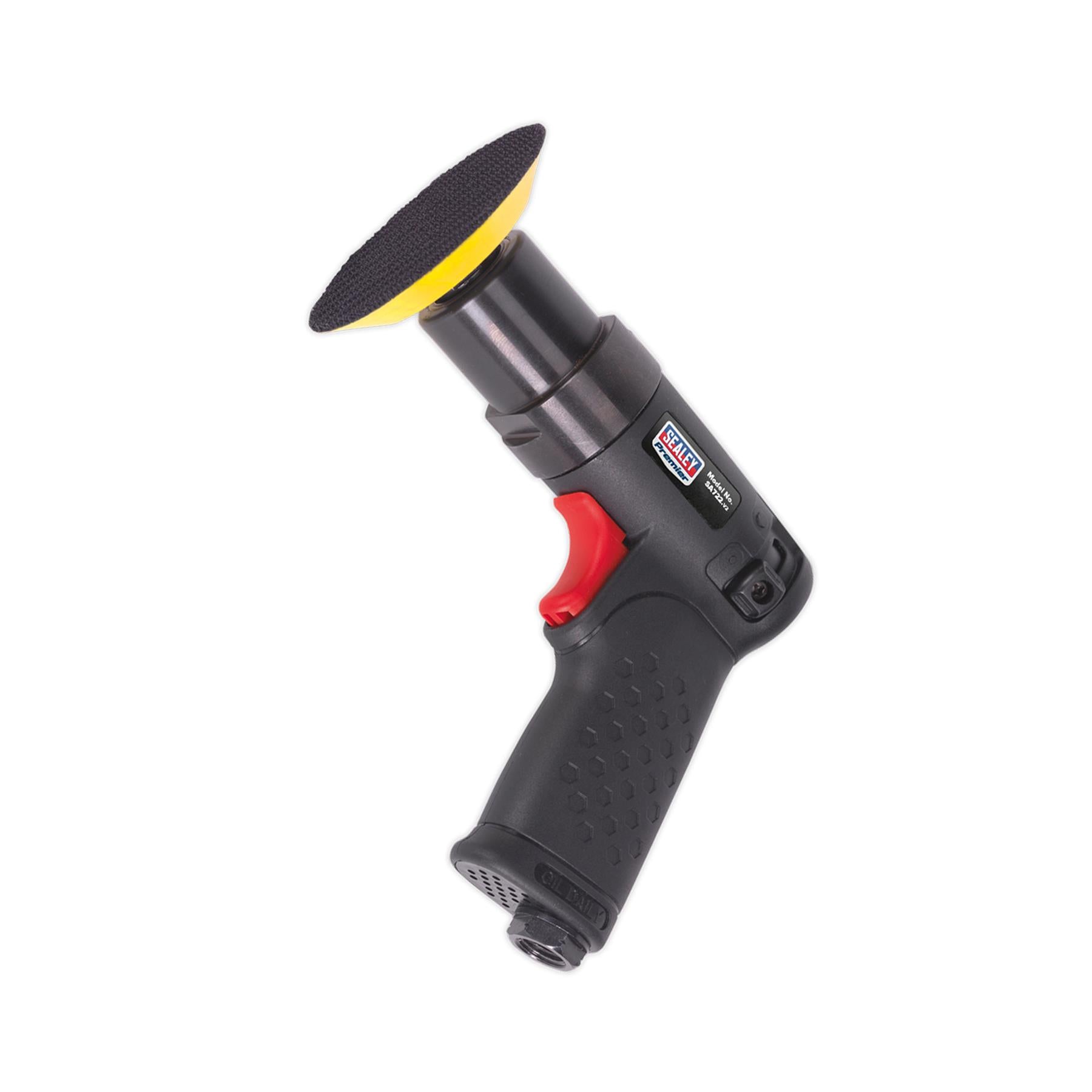 Sealey Air Polisher  75mm Mini Composite Premier Smooth & Powerful Operation