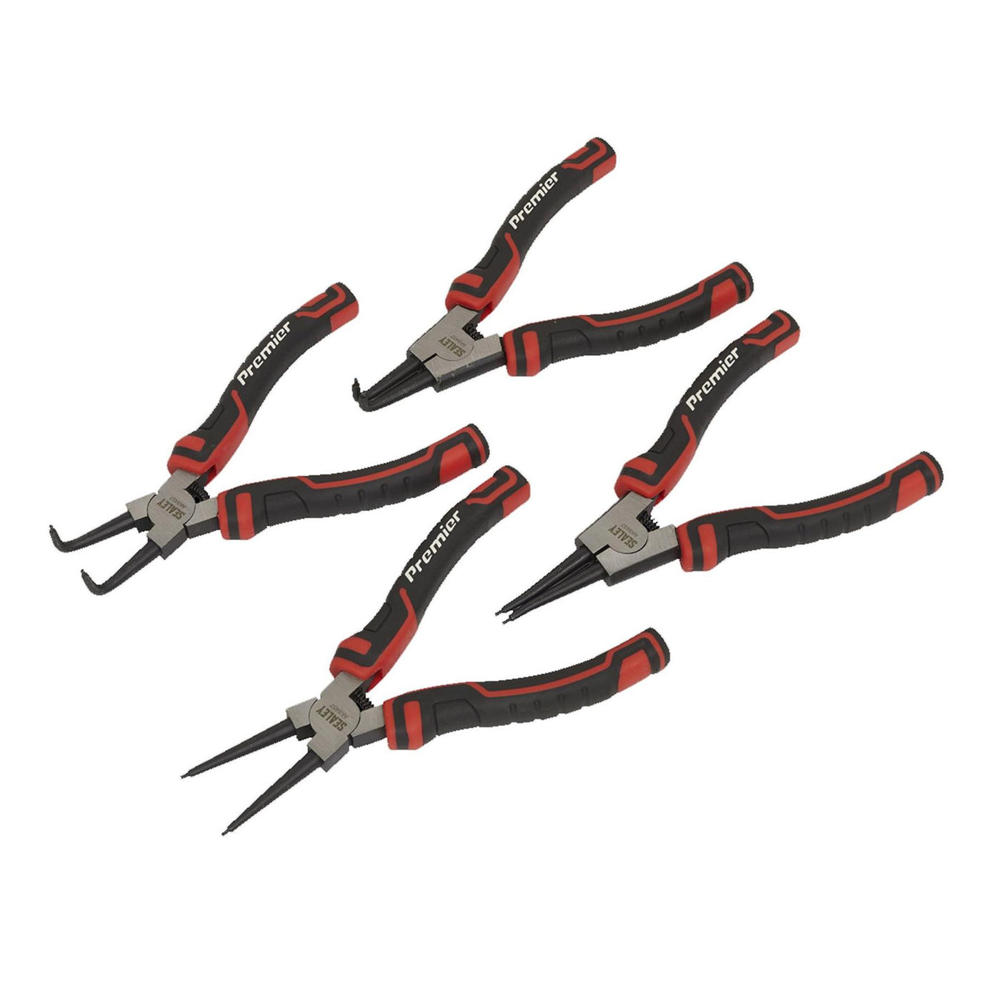 Sealey Circlip Pliers Set 4pc 180mm