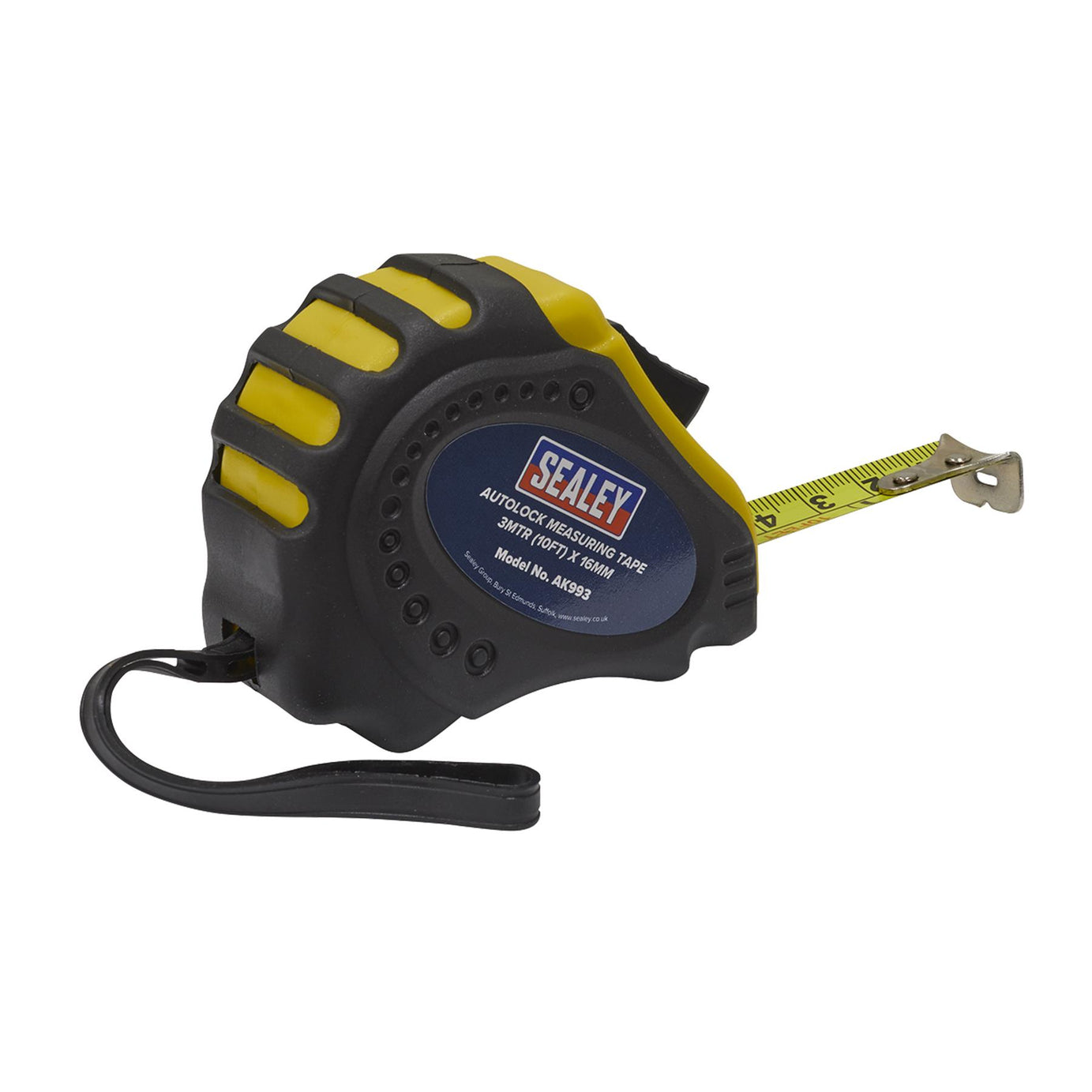 Sealey Autolock Tape Measure 3m(10ft) x 16mm - Metric/Imperial