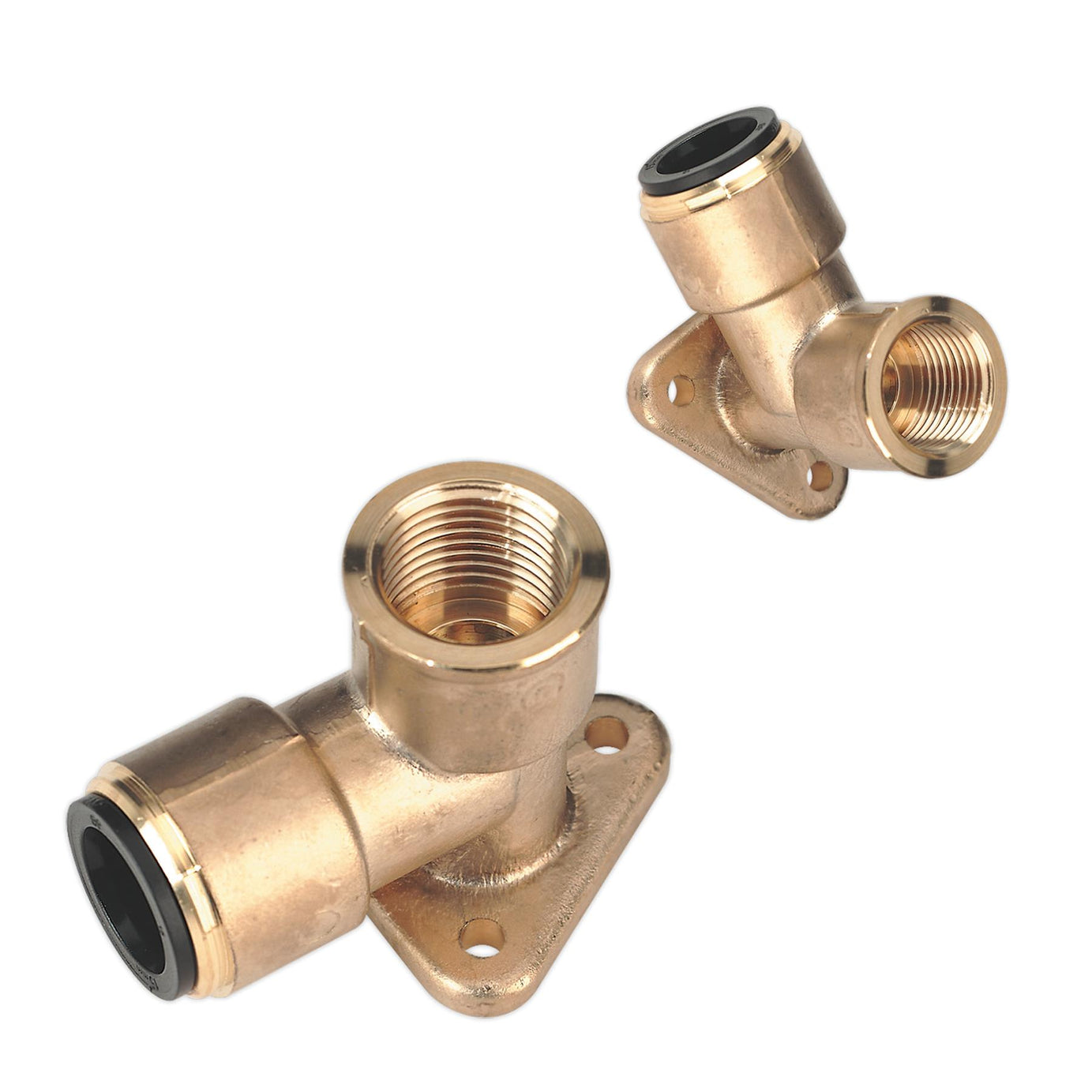Sealey Wingback Elbow 22mm x 3/4"BSP Brass (Speedfit - PM22WB)