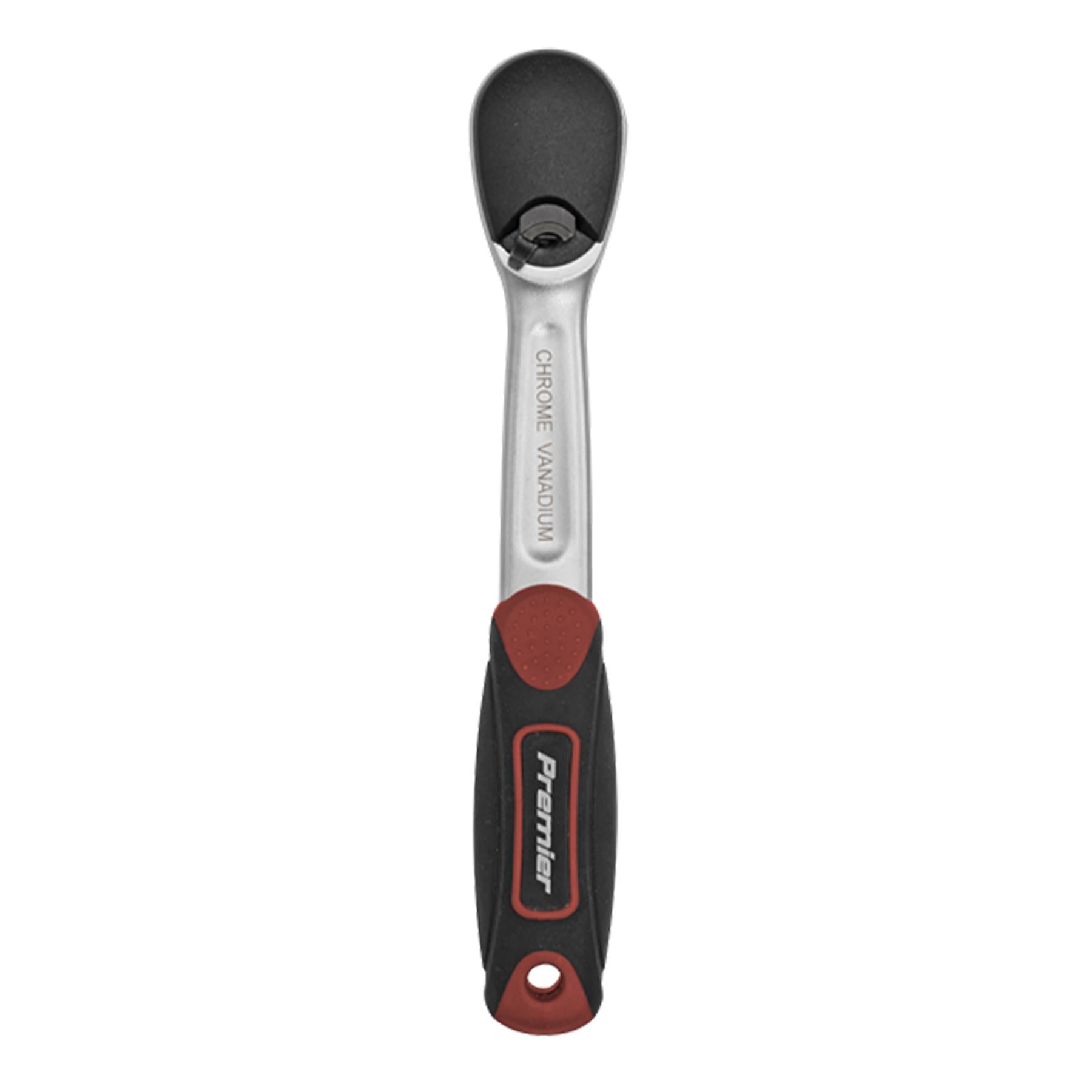 Sealey Ratchet Wrench 1/4"Sq Drive Dust-Free Push Rev - Platinum