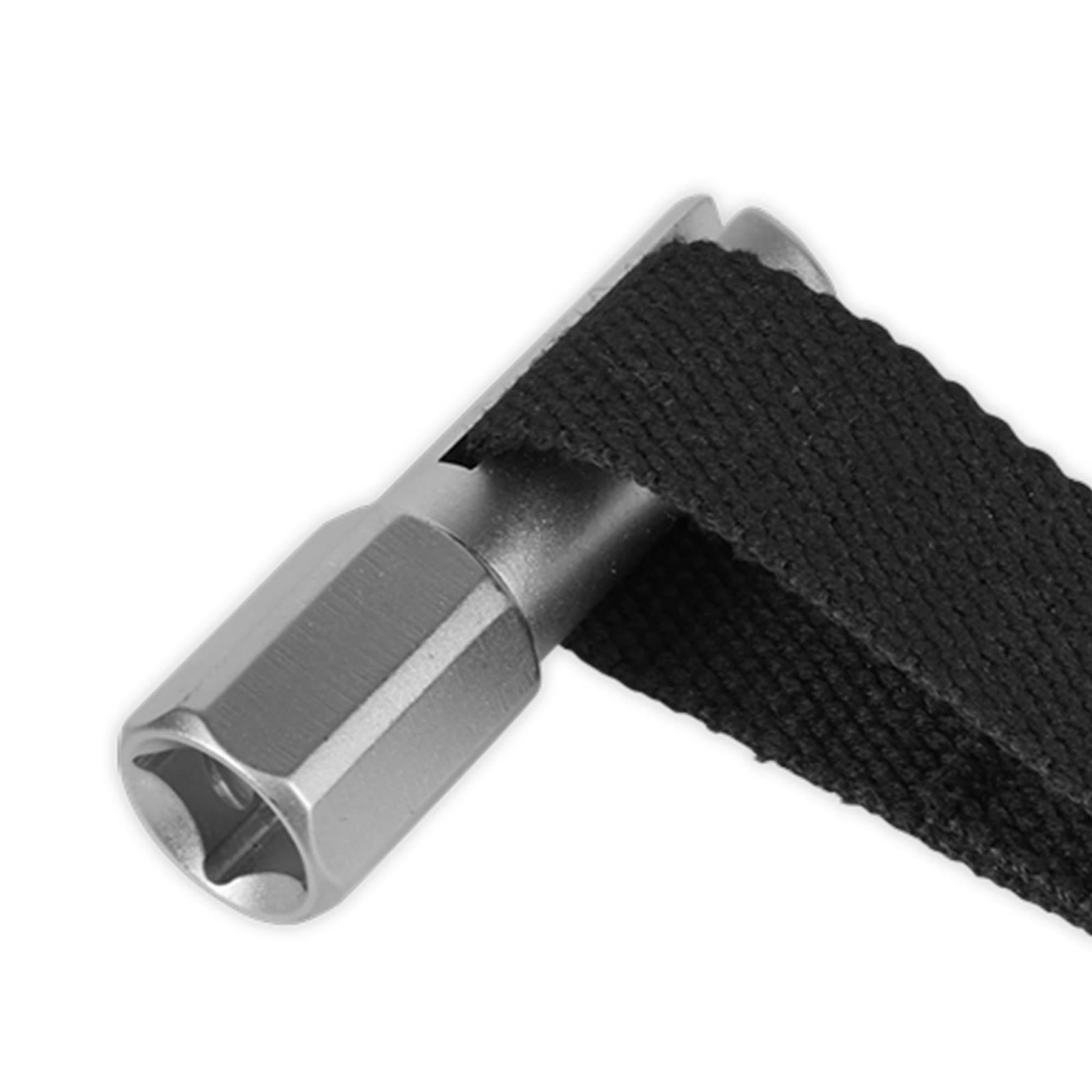 Sealey Oil Filter Strap Wrench 120mm Capacity 1/2"Sq Drive