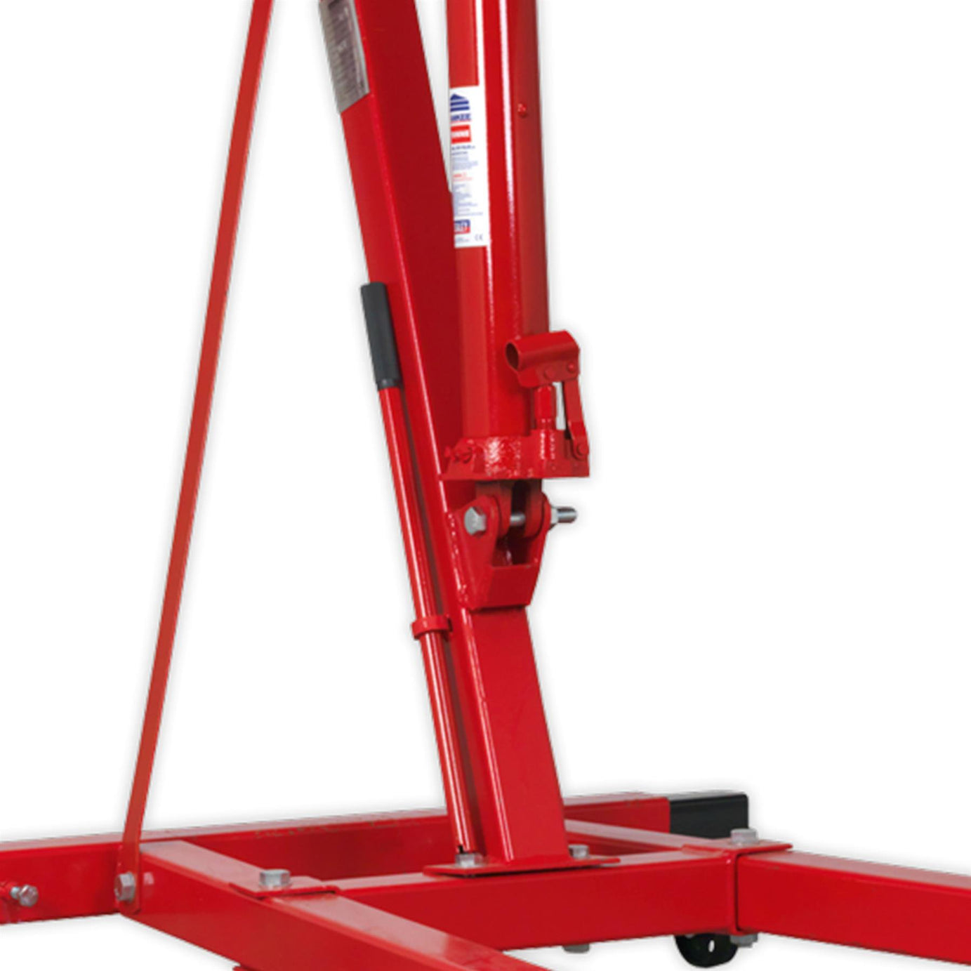 Sealey Engine Crane 1tonne Long Reach Extendable Legs