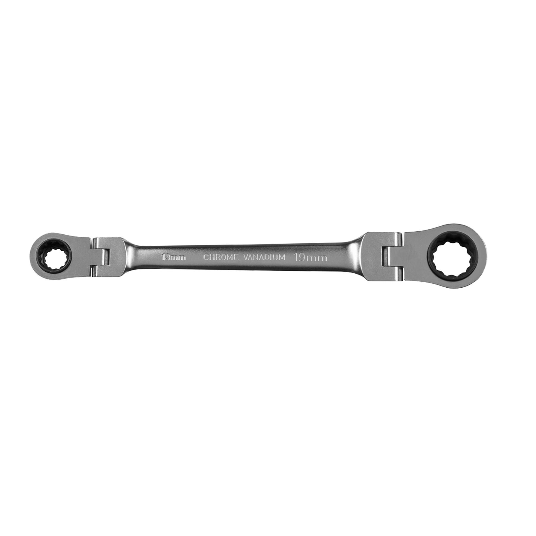 Sealey Ratchet Ring Spanner 4-in-1 Flexi-Head Reversible Metric Platinum Series