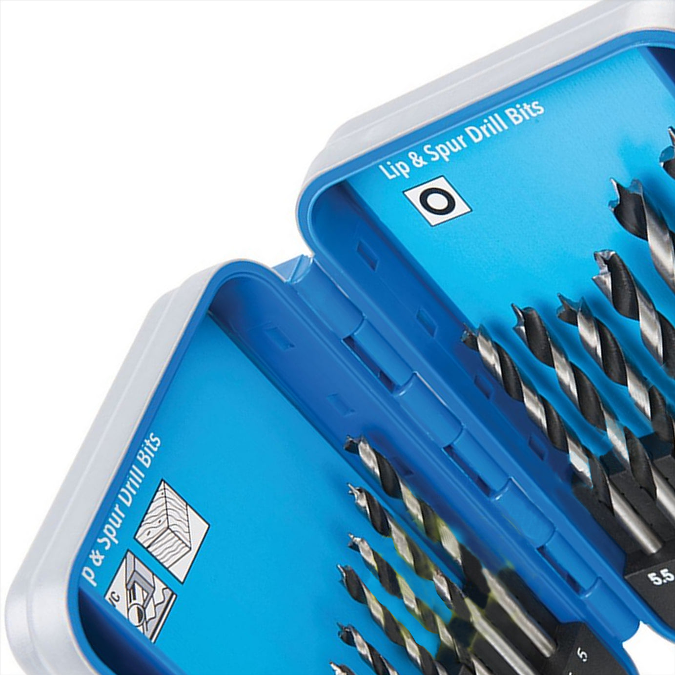 Wood Brad Point Centre Spur Drill Bits 3 Mm - 10 Mm Set Dowel Drill Lip And Spur