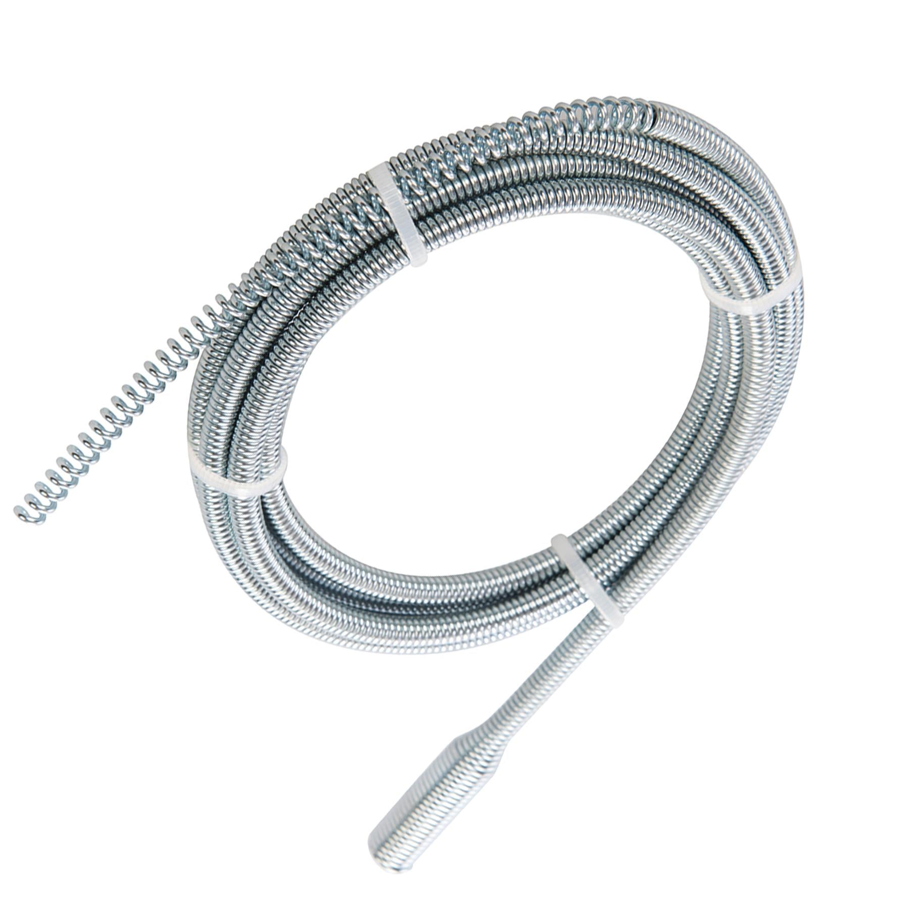Wastepipe Cleaner 6mm X 1.8M Corkscrew End And Integrated Handle Quality